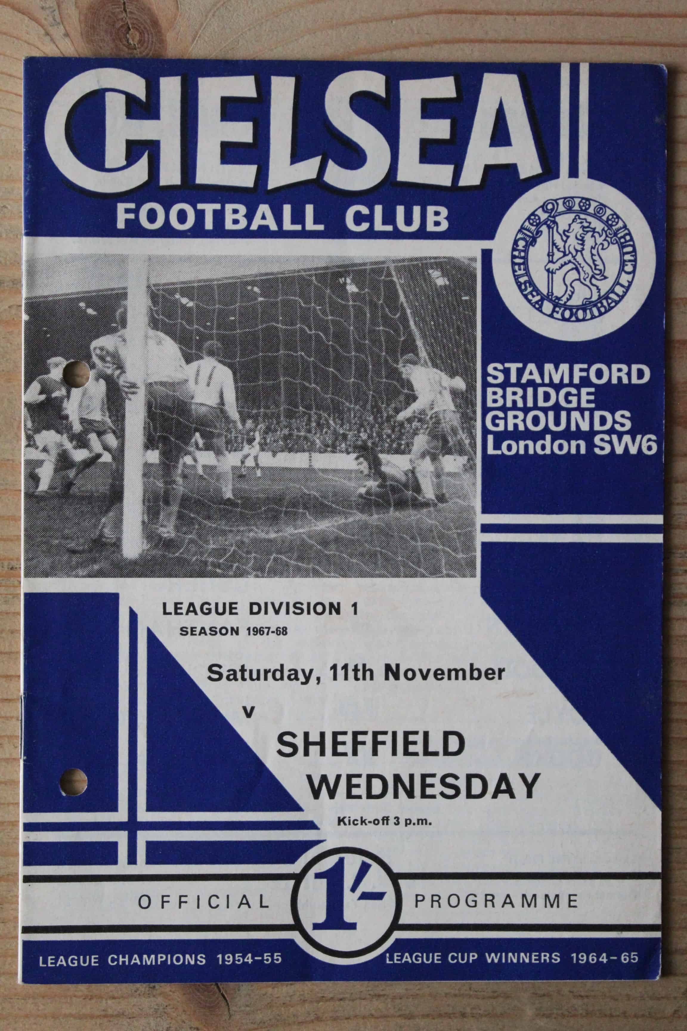 Chelsea FC v Sheffield Wednesday FC 