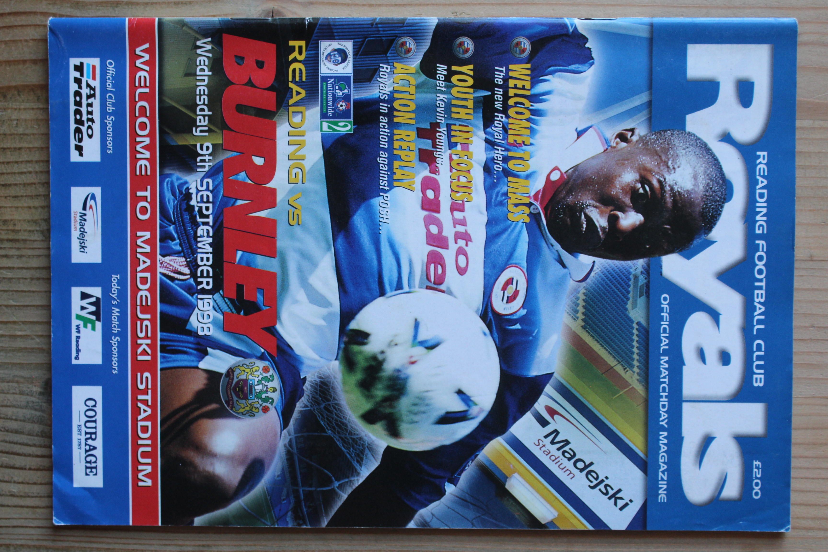 Reading FC v Burnley FC