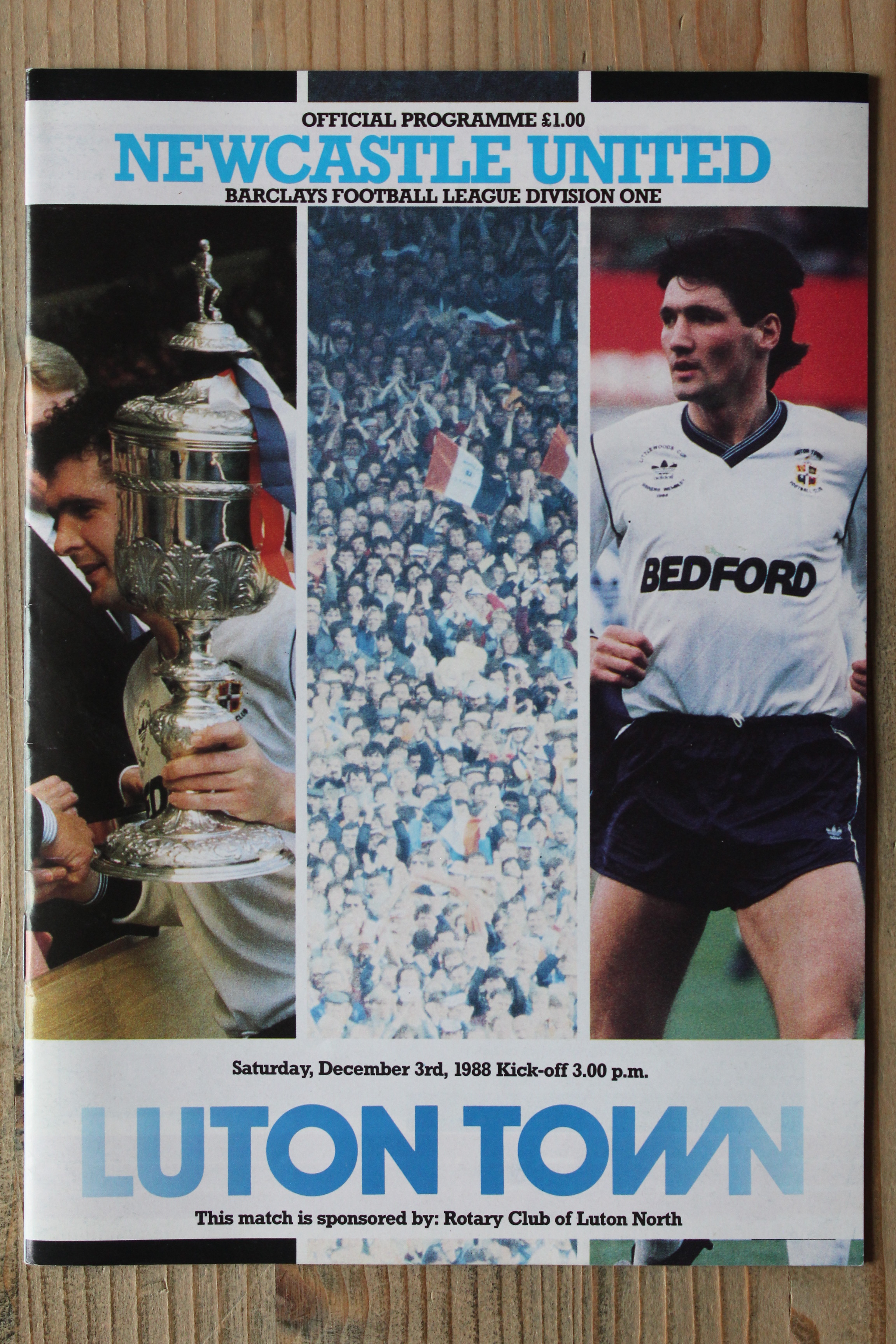 Luton Town FC v Newcastle United FC