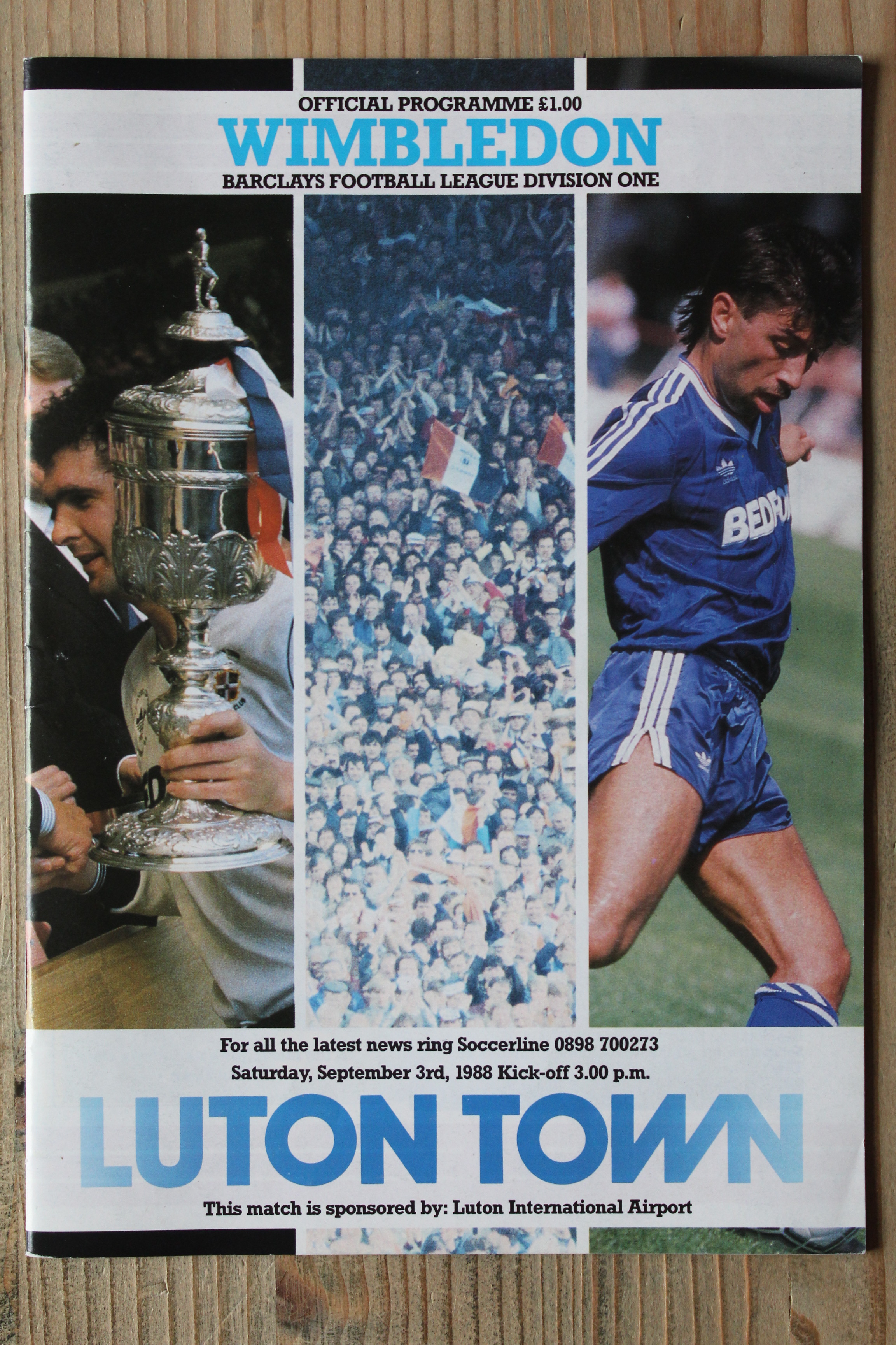 Luton Town FC v Wimbledon