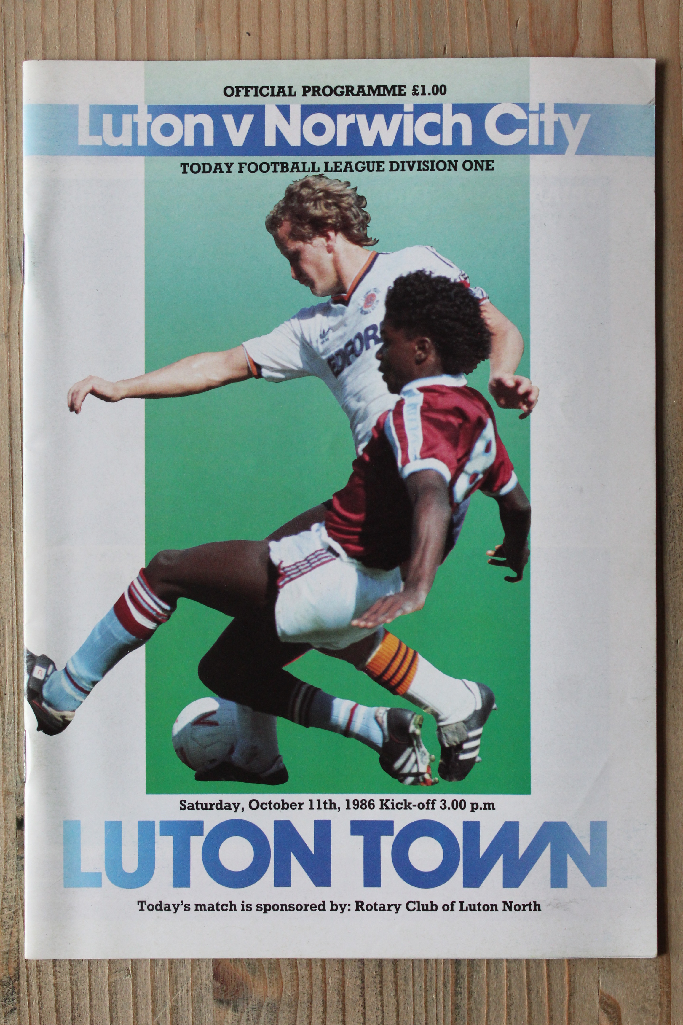 Luton Town FC v Norwich City FC