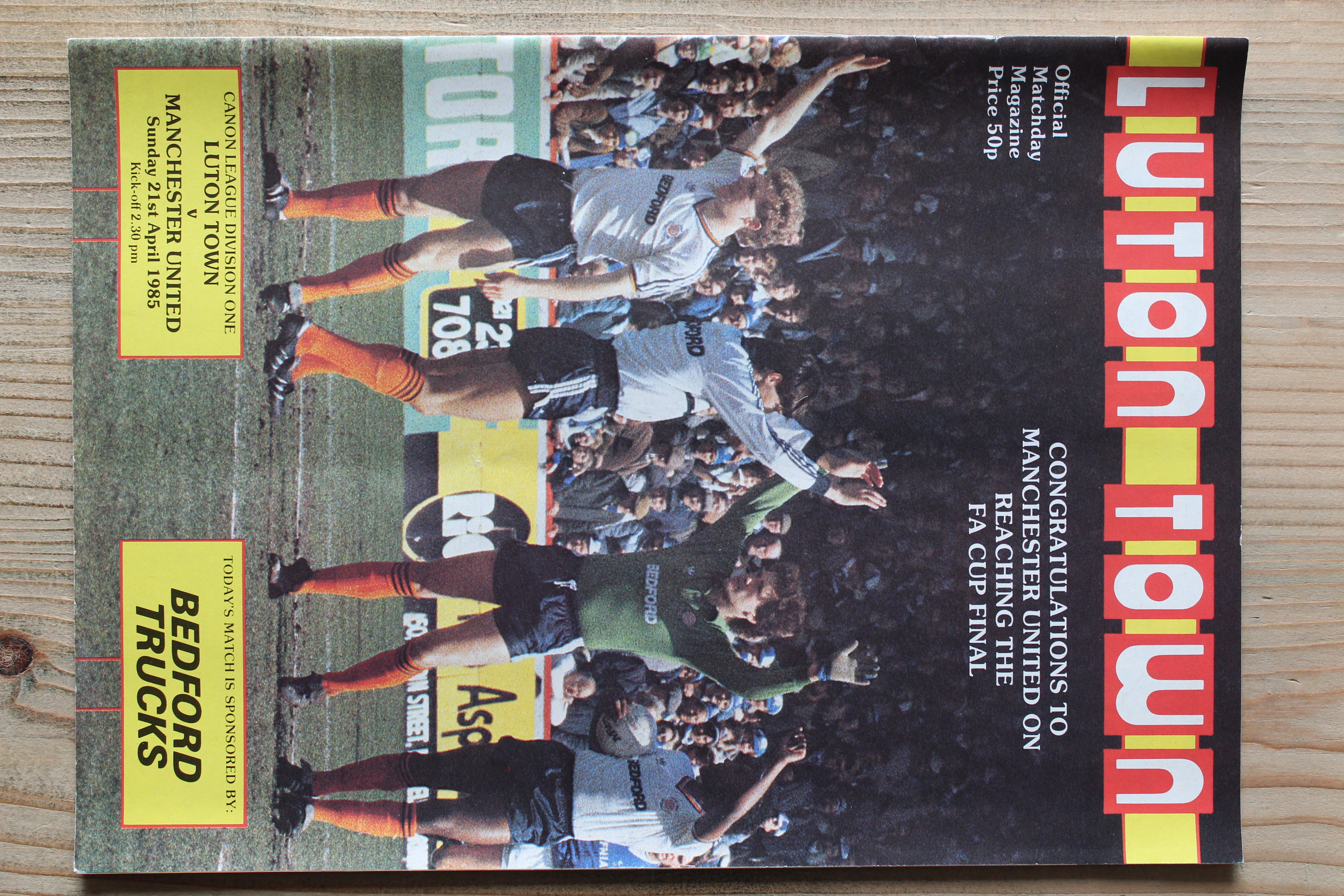 Luton Town FC v Manchester United FC