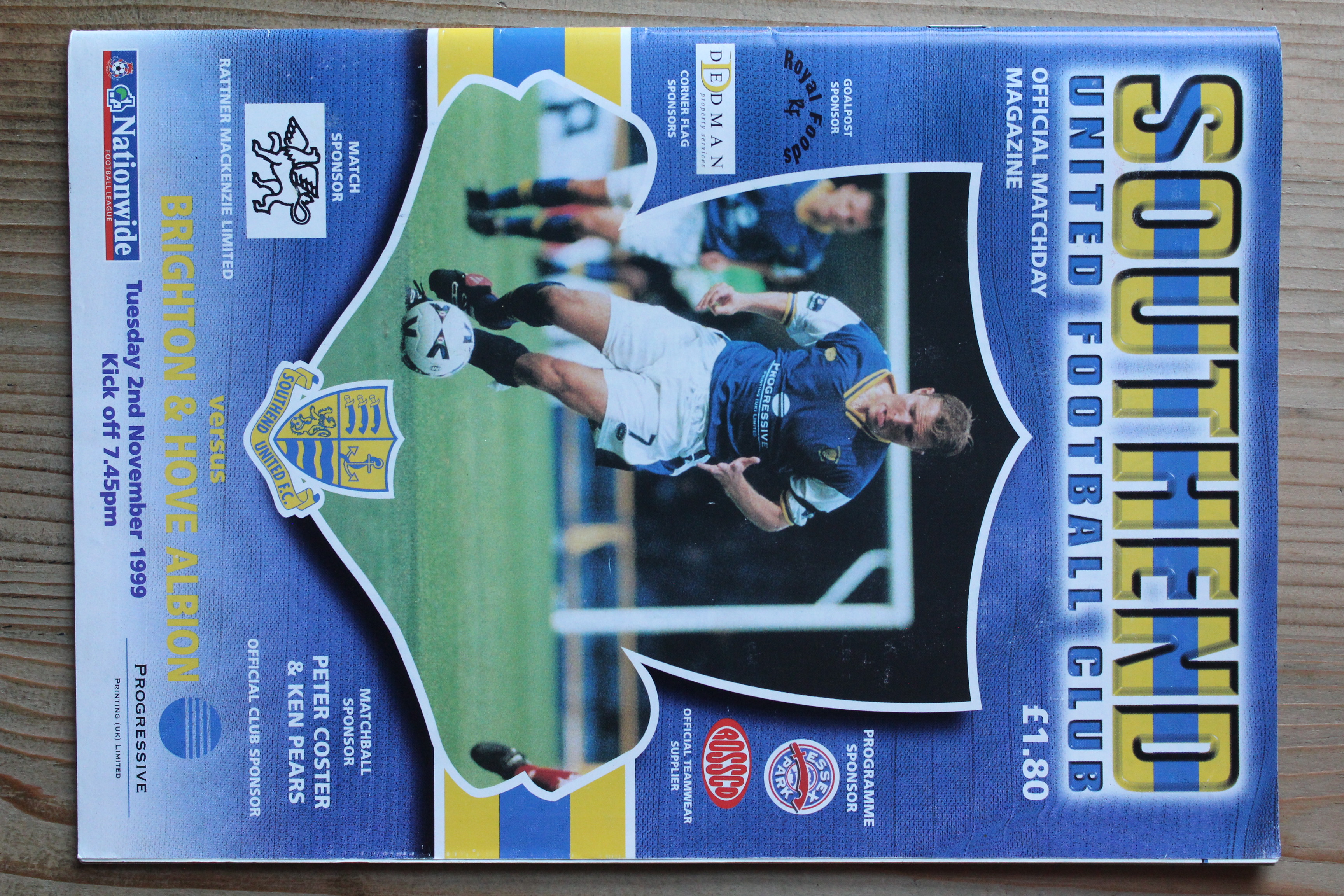 Southend United FC v Brighton & Hove Albion FC