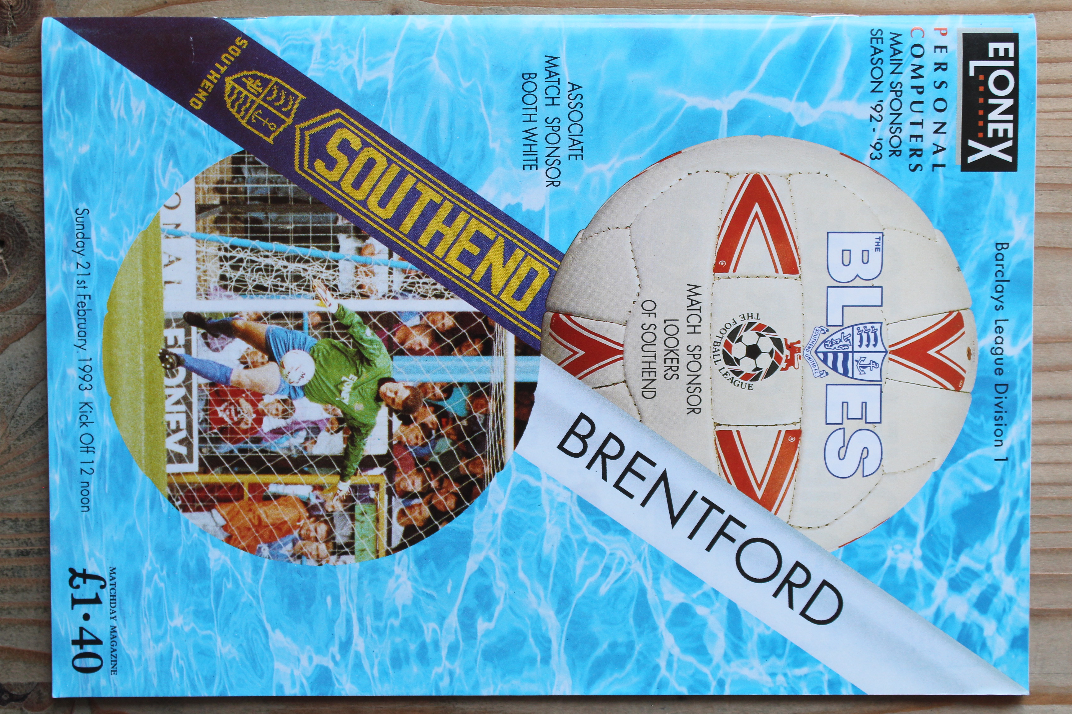 Southend United FC v Brentford FC