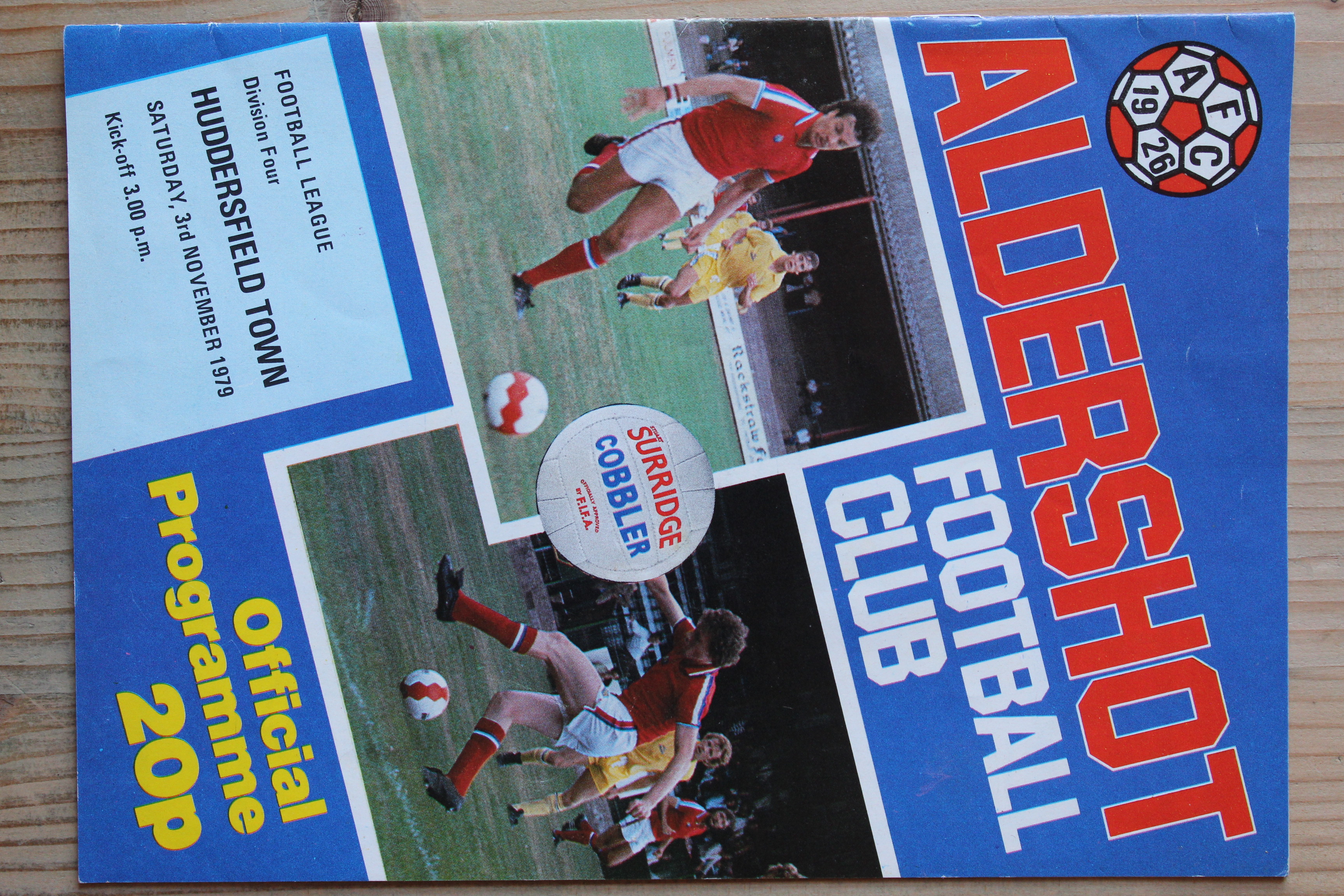 Aldershot F.C v Huddersfield Town FC