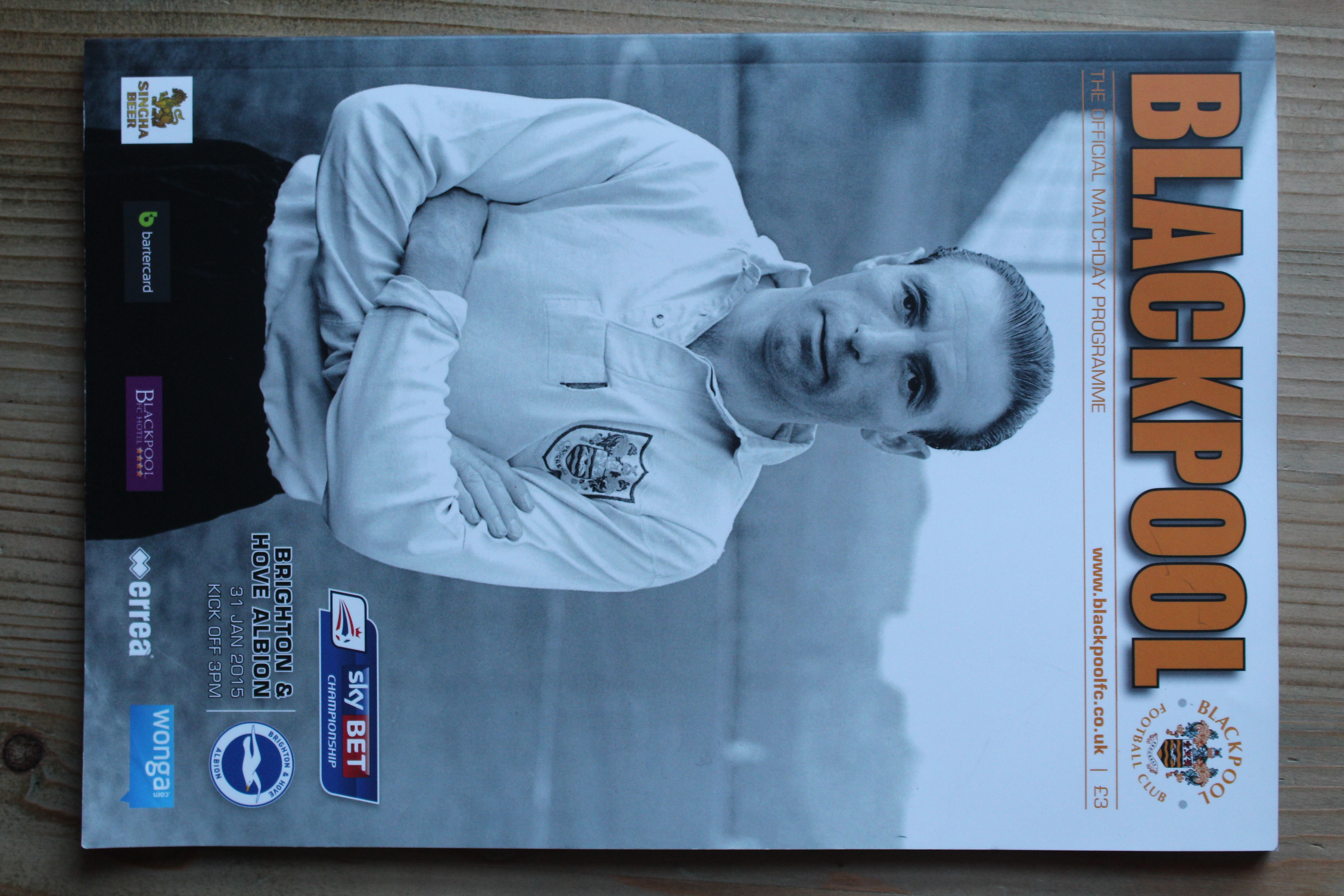 Blackpool FC v Brighton & Hove Albion FC