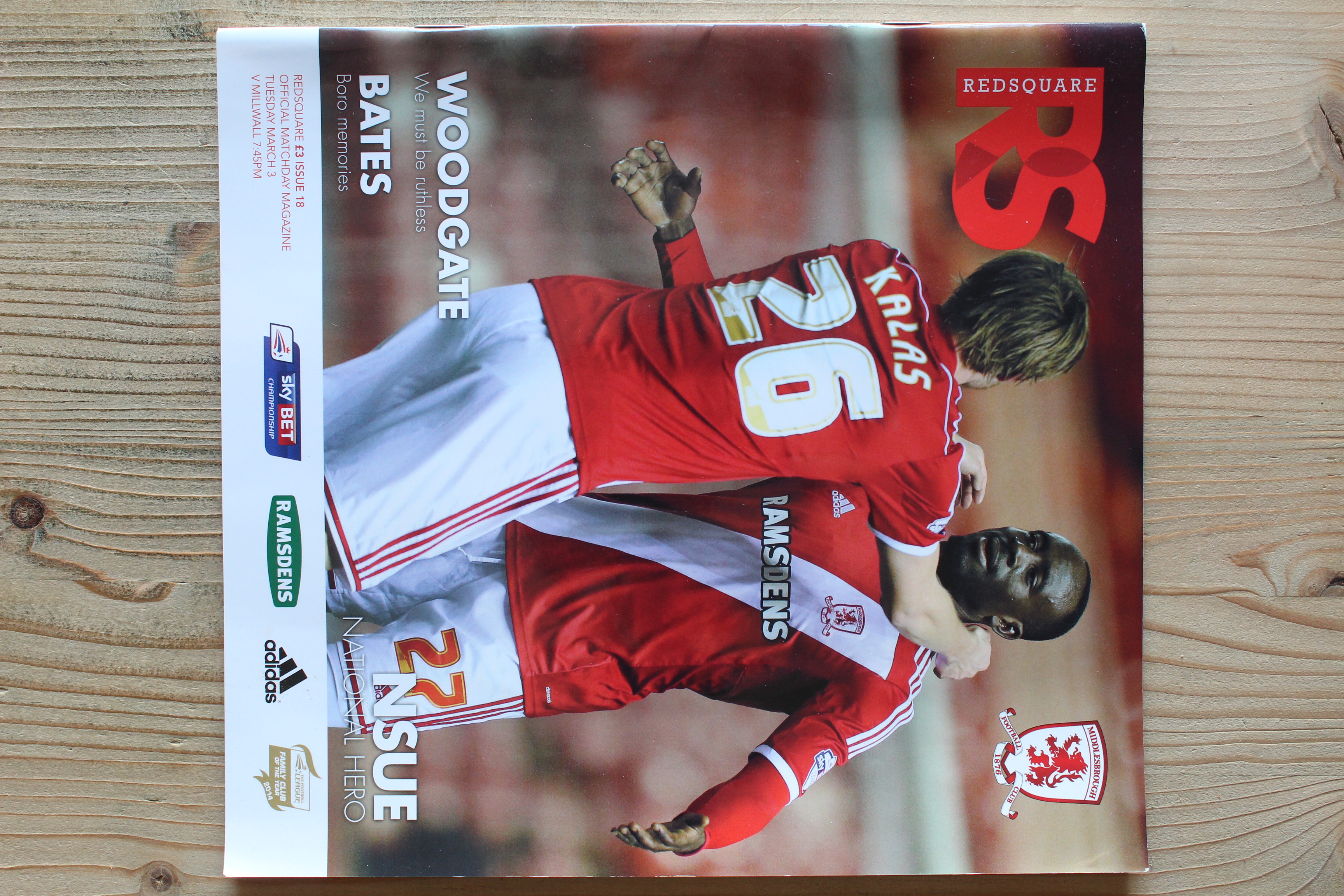 Middlesbrough FC v Millwall FC