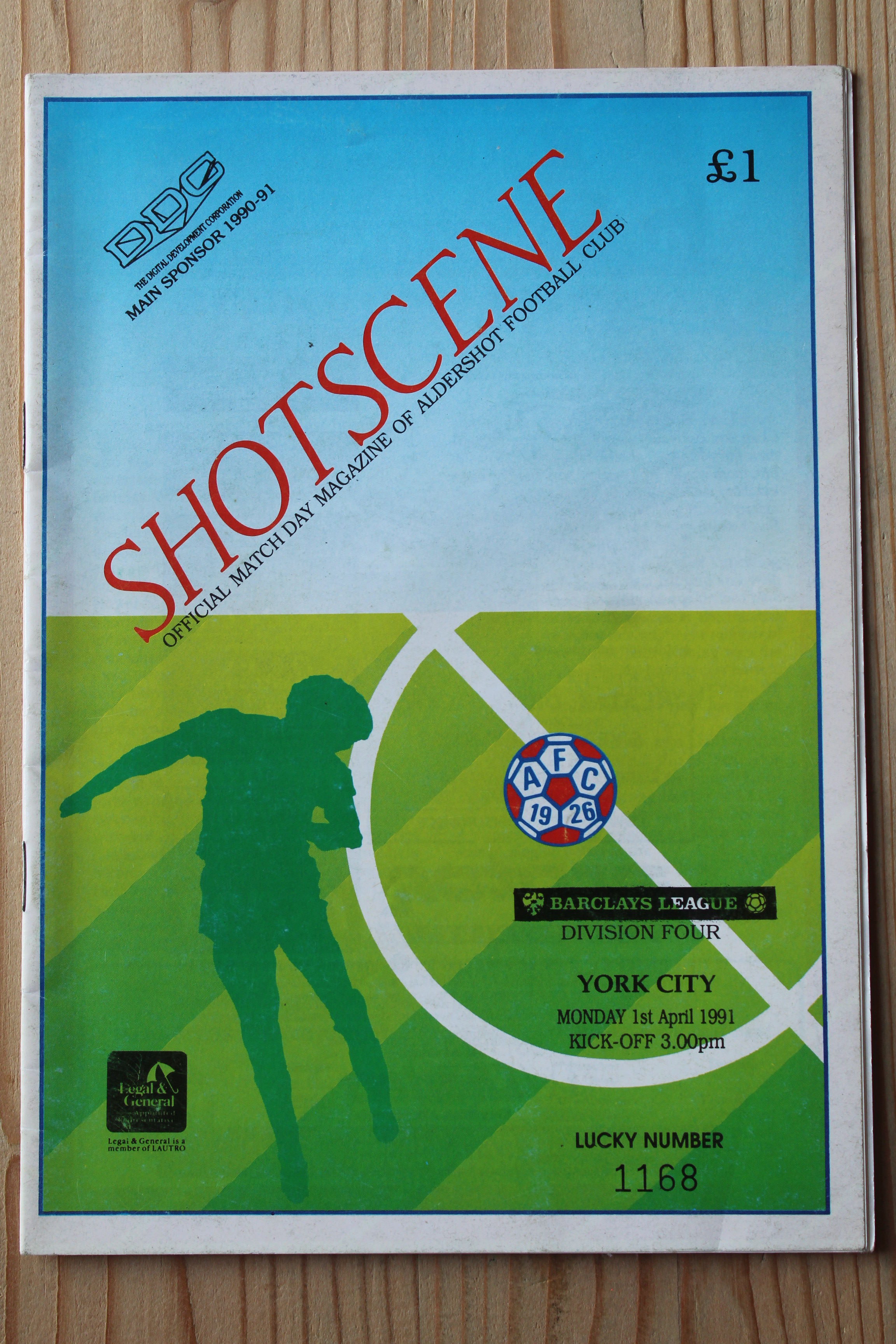 Aldershot F.C v Blackpool FC