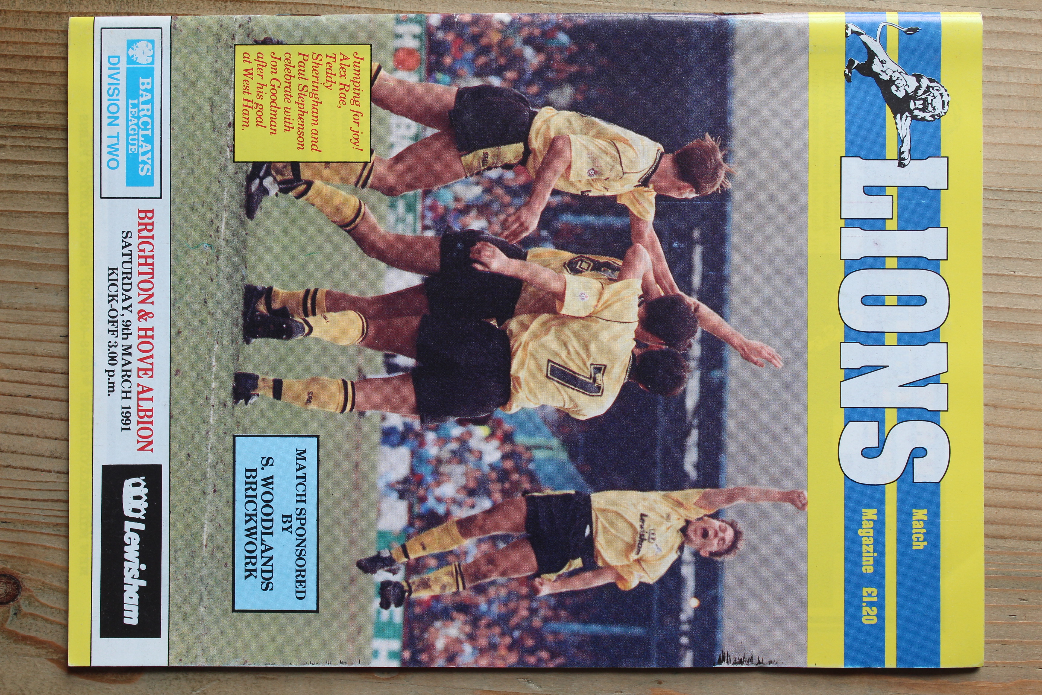 Millwall FC v Brighton & Hove Albion FC