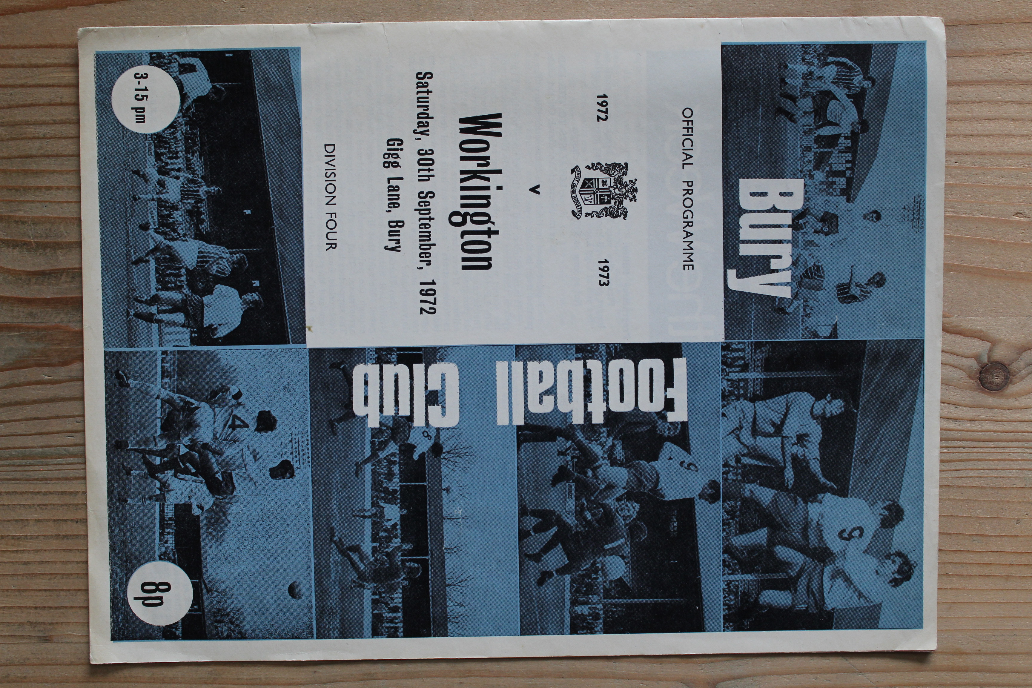 Bury FC v Workington