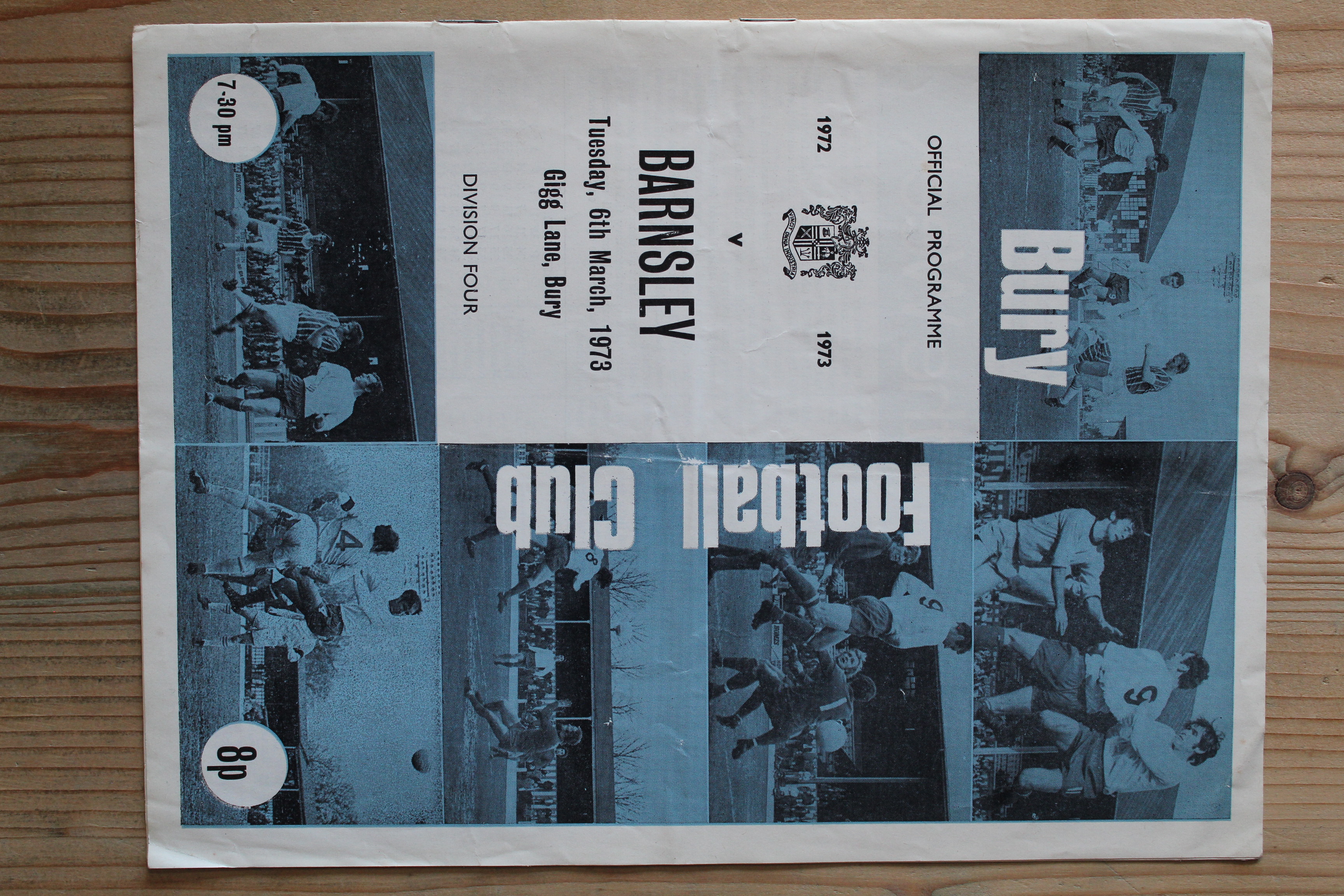 Bury FC v Barnsley FC