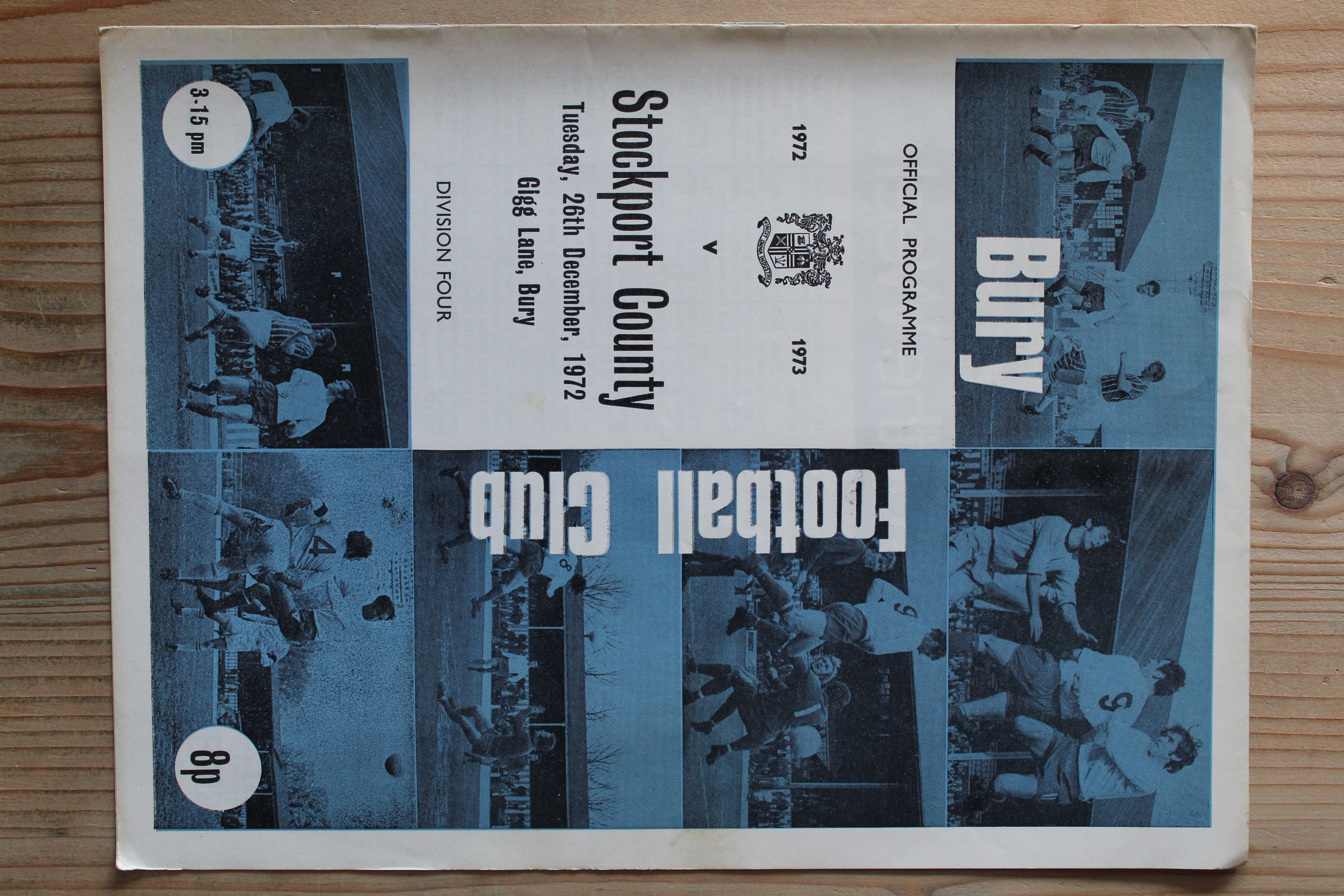 Bury FC v Stockport County FC