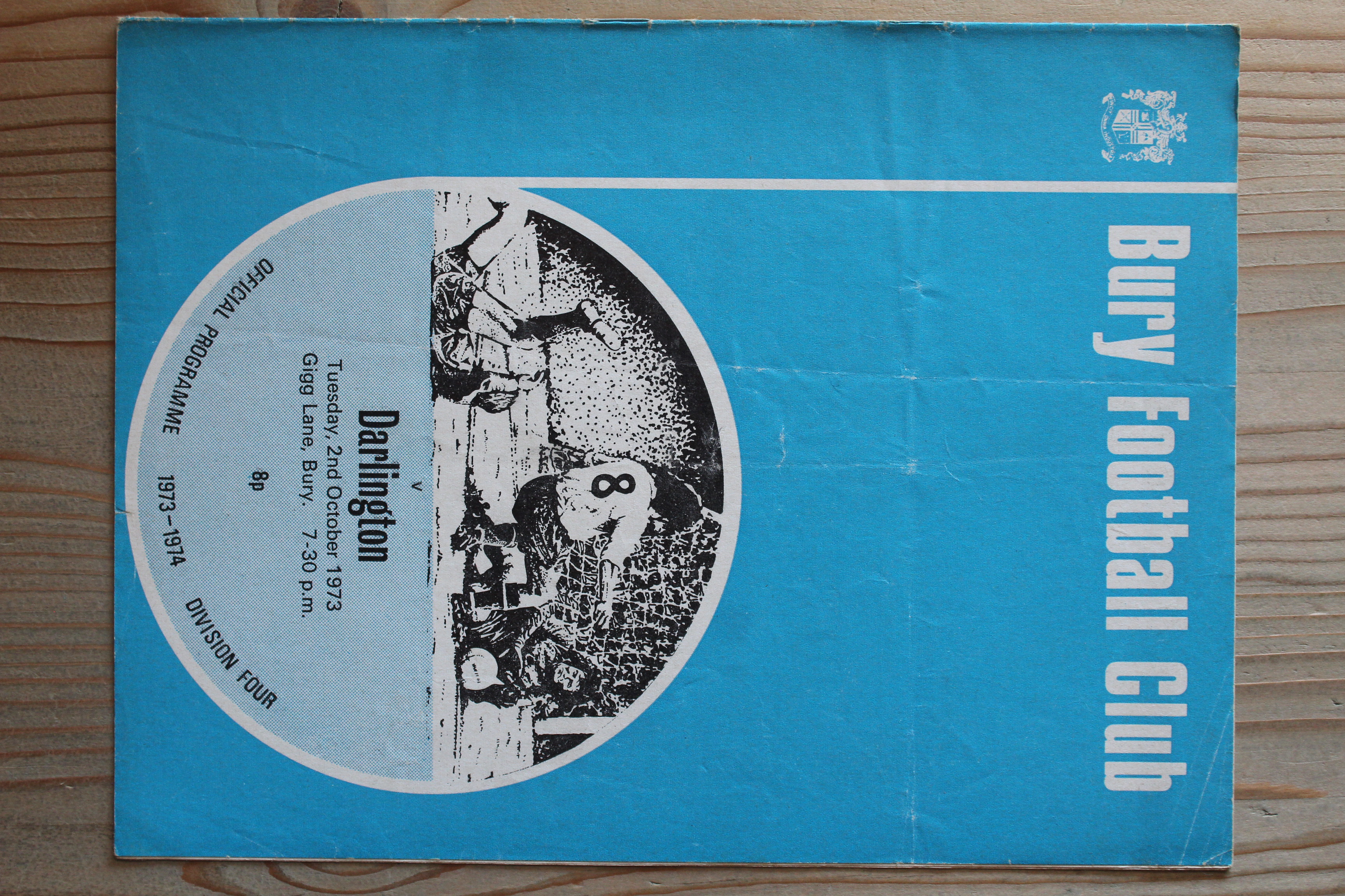 Bury FC v Darlington FC