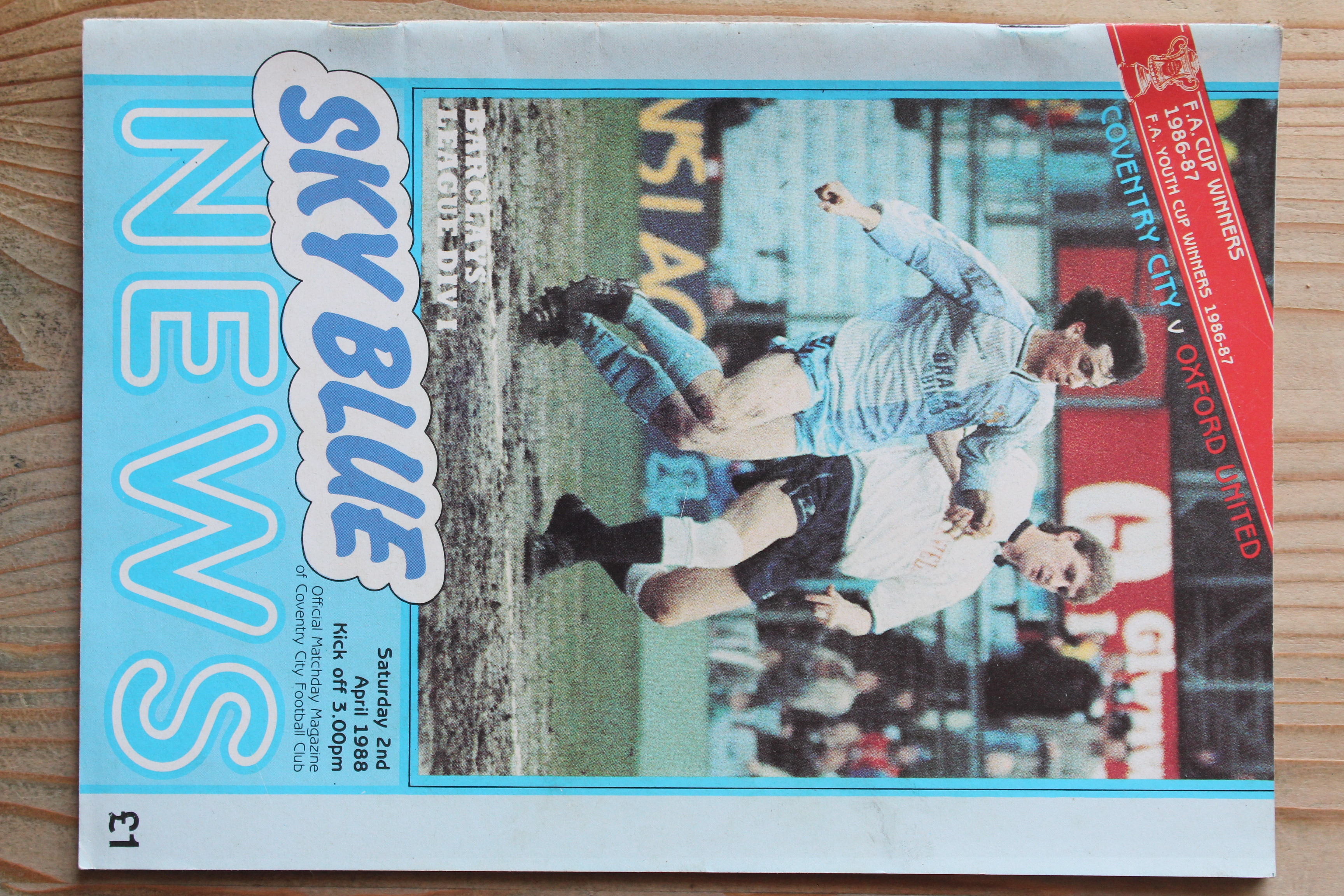 Coventry City FC v Oxford United FC