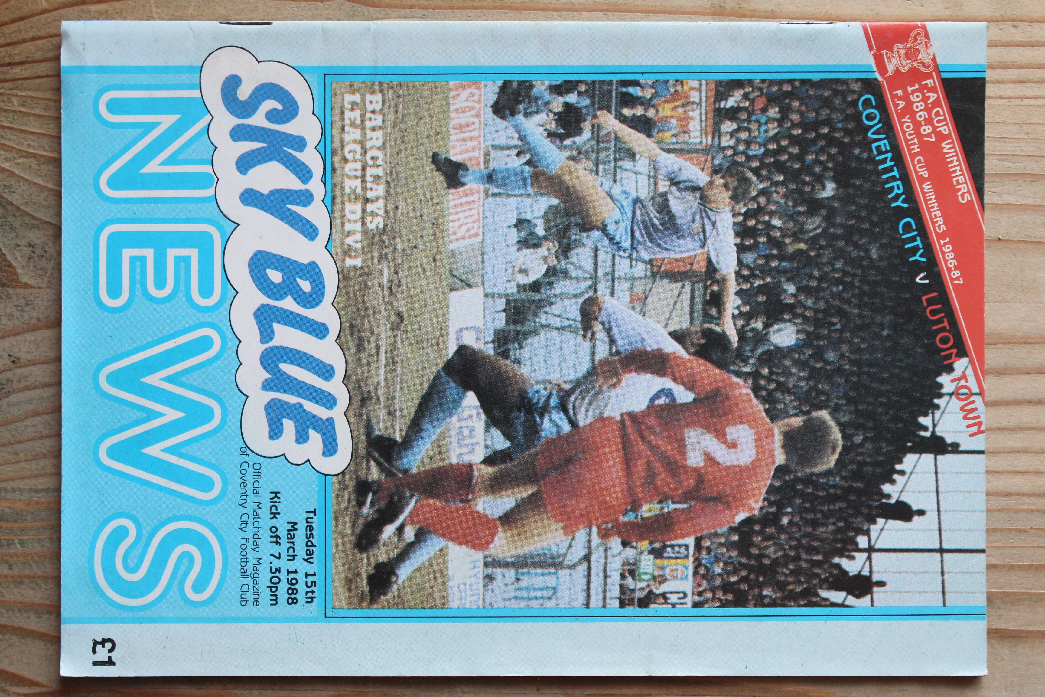 Coventry City FC v Luton Town FC