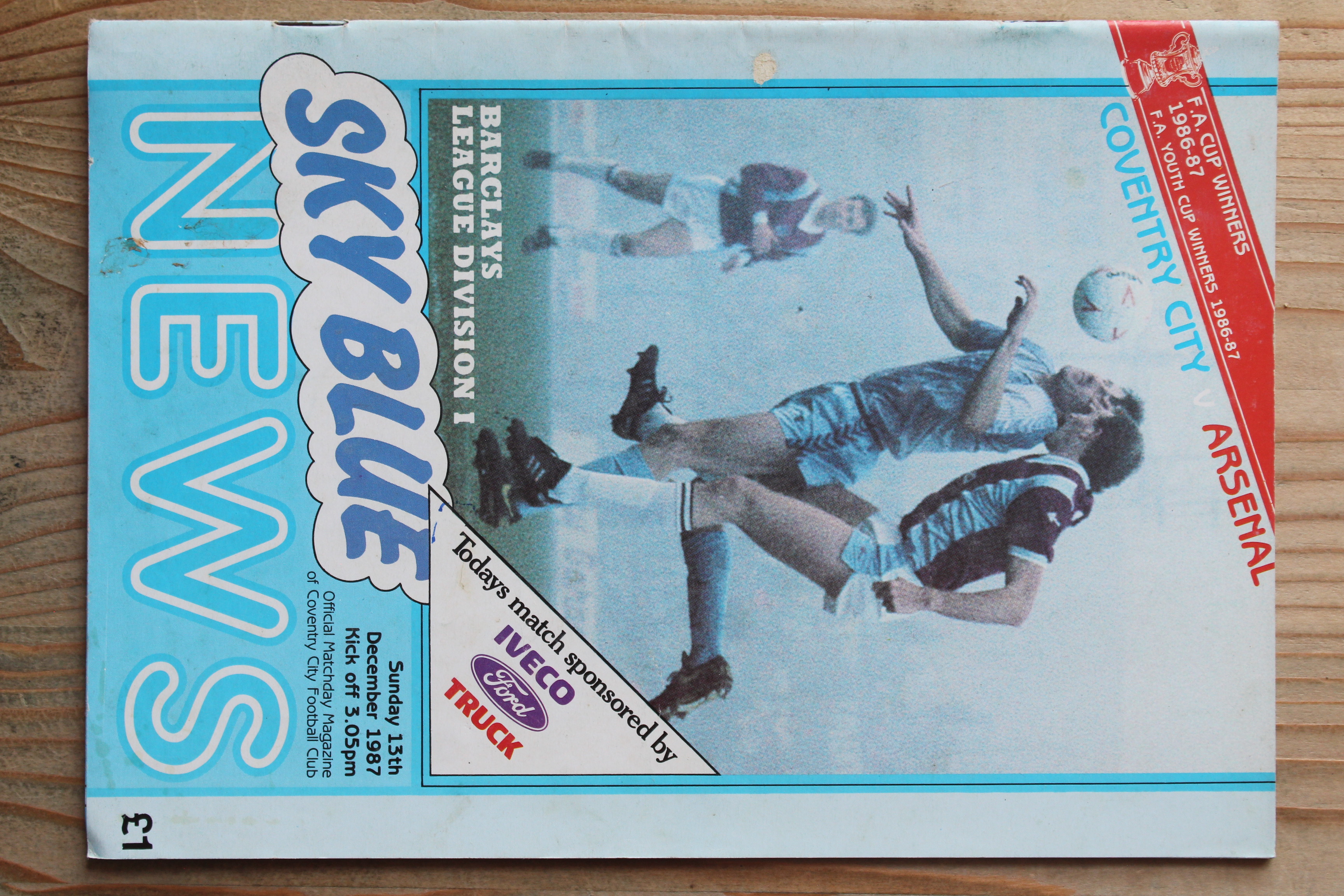 Coventry City FC v Arsenal FC