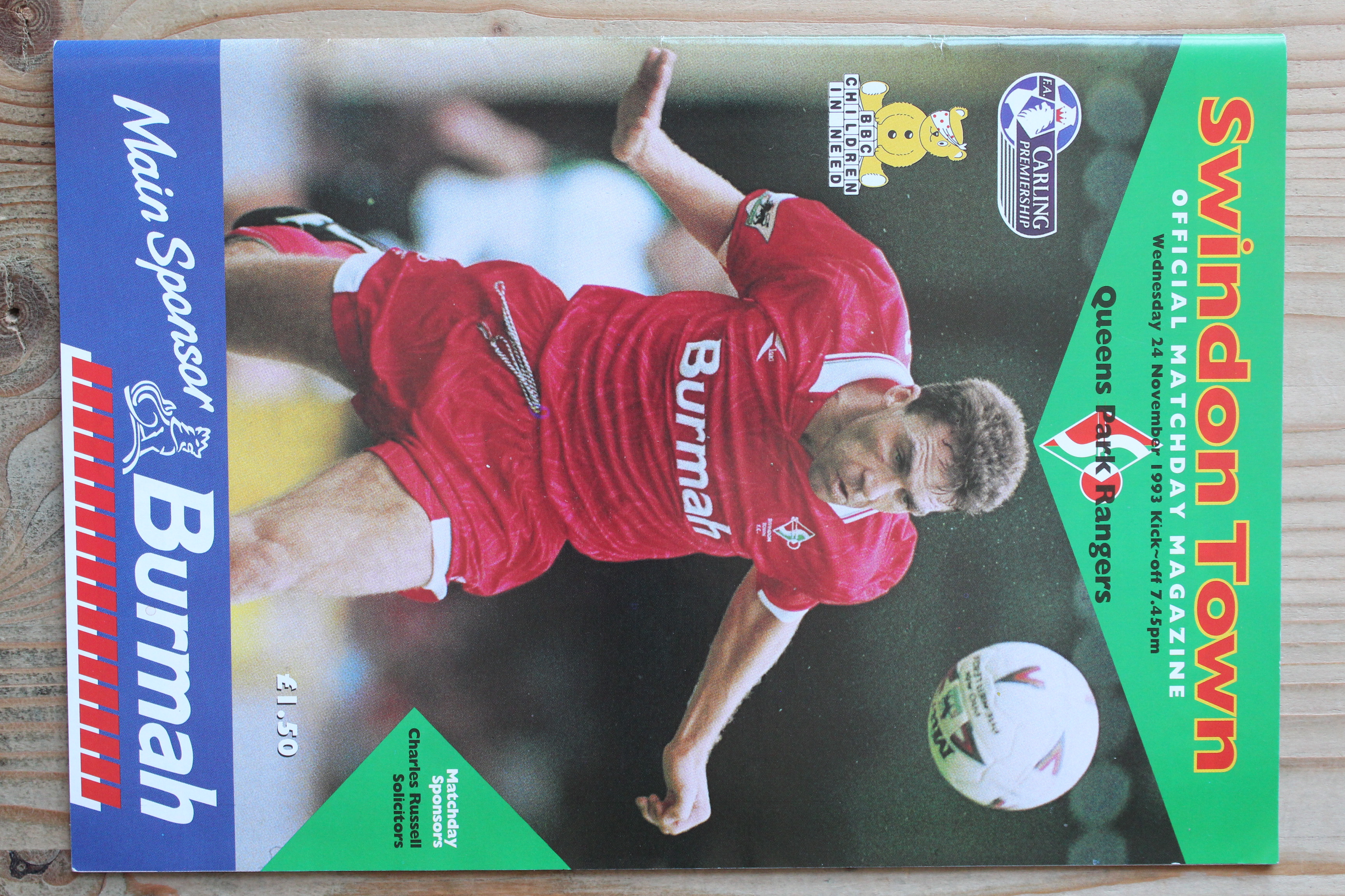 Swindon Town FC v Queens Park Rangers FC