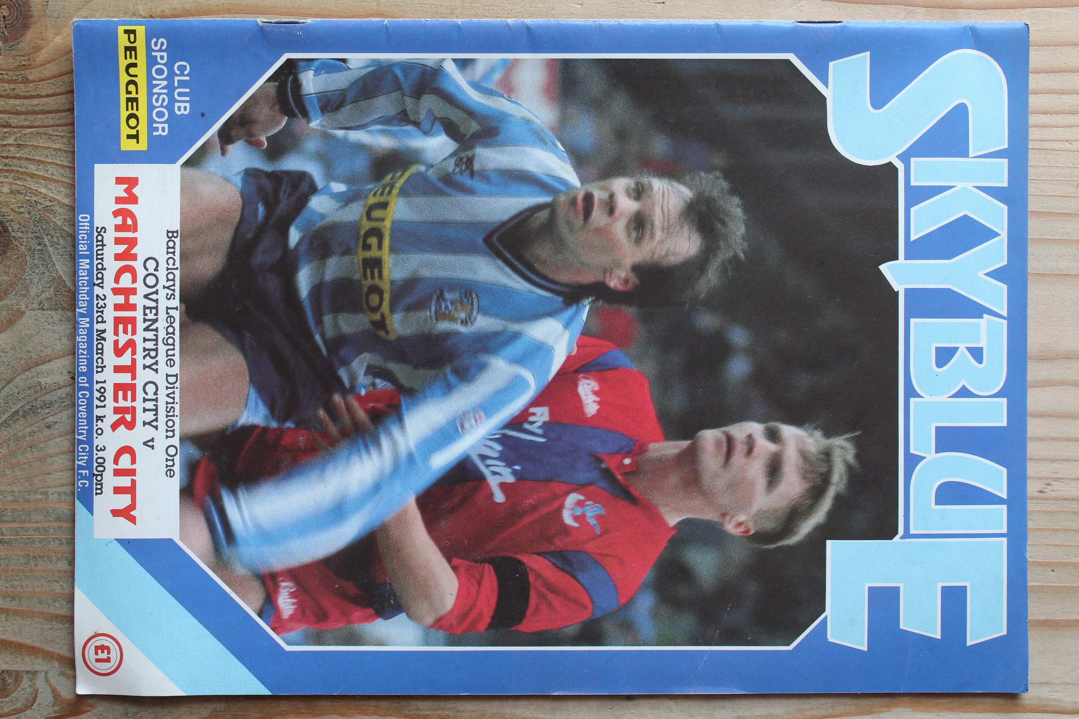 Coventry City FC v Manchester City FC