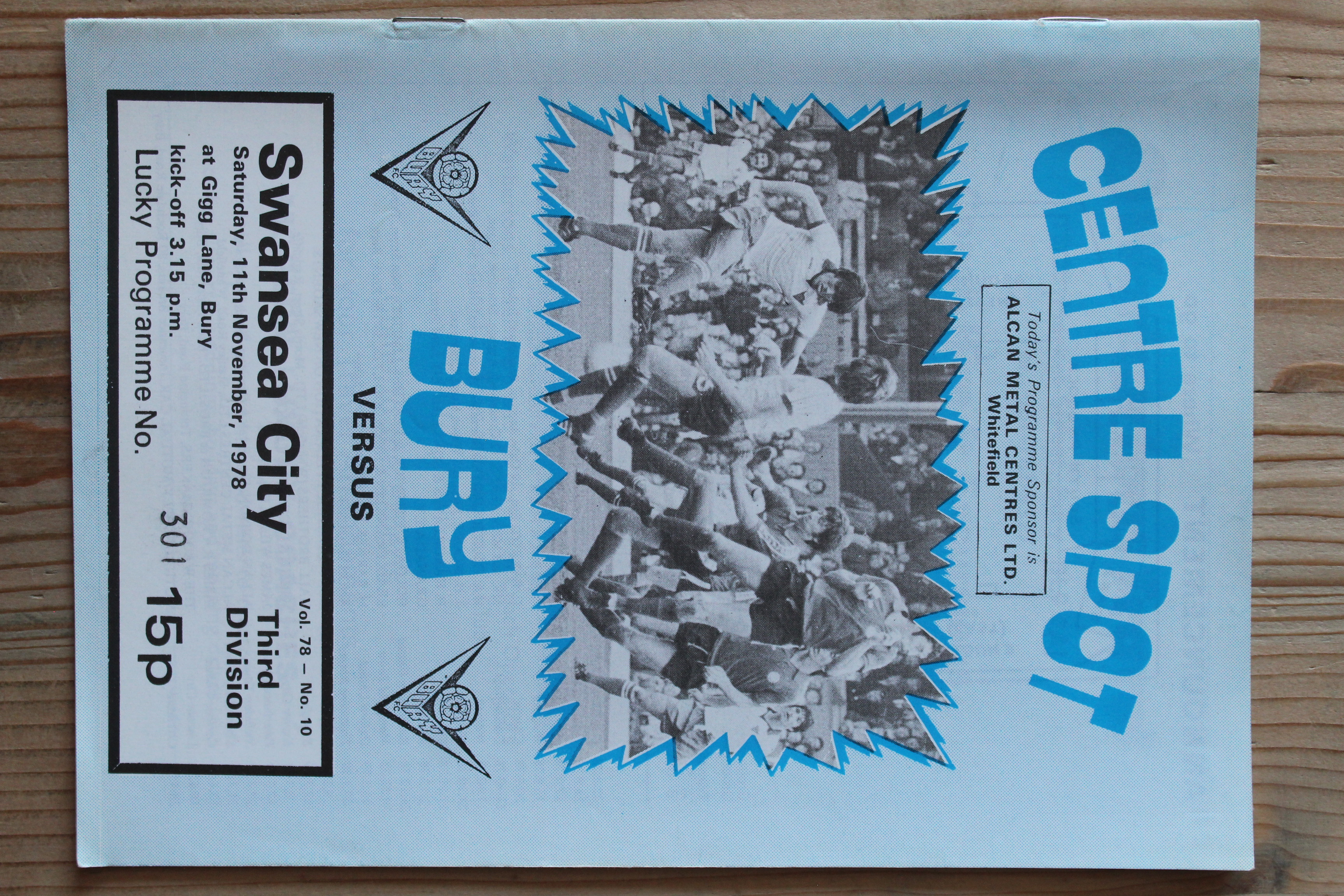 Bury FC v Swansea City FC