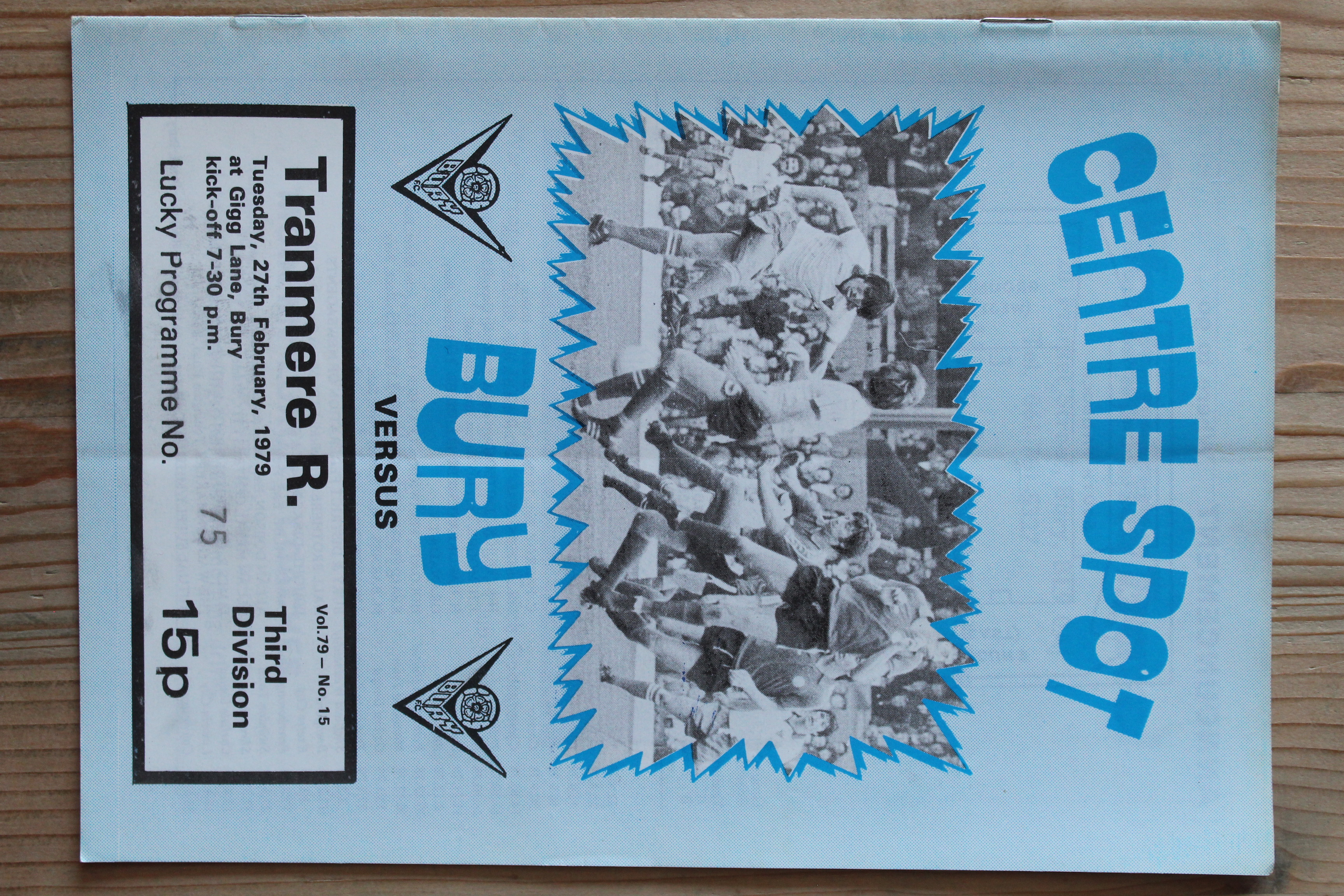 Bury FC v Tranmere Rovers FC