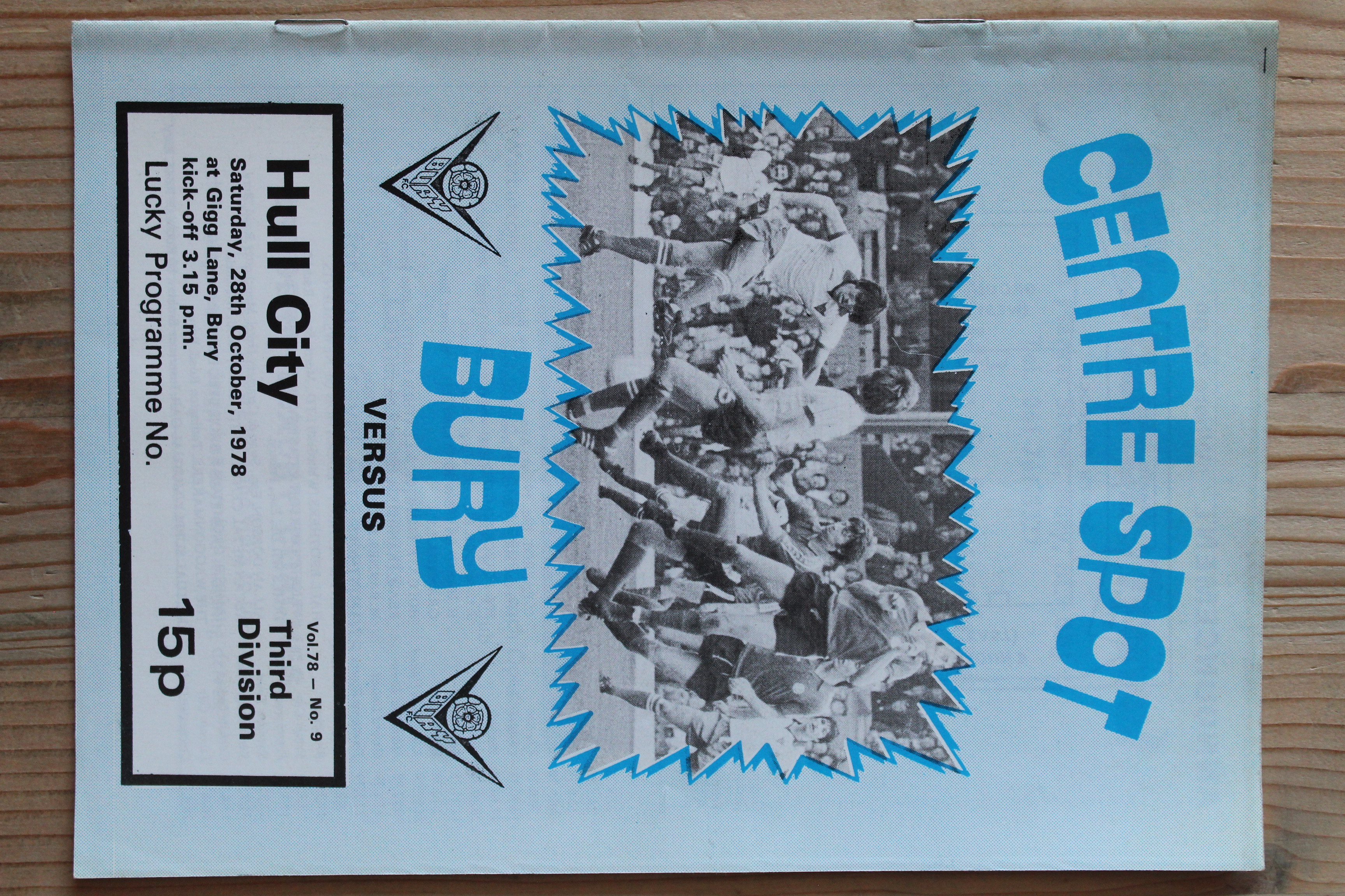 Bury FC v Hull City FC