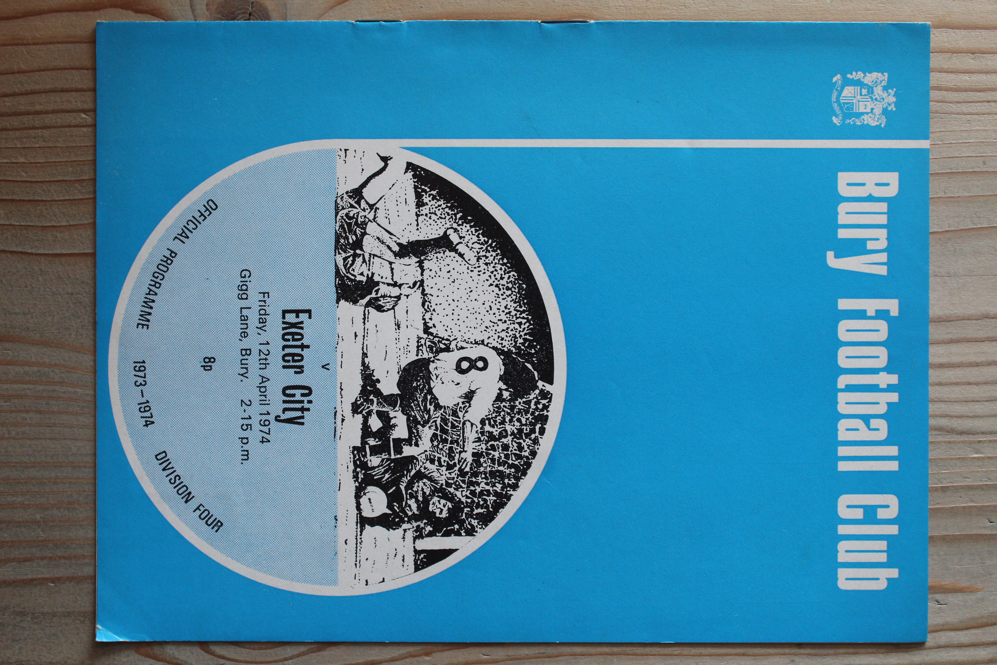 Bury FC v Exeter City FC