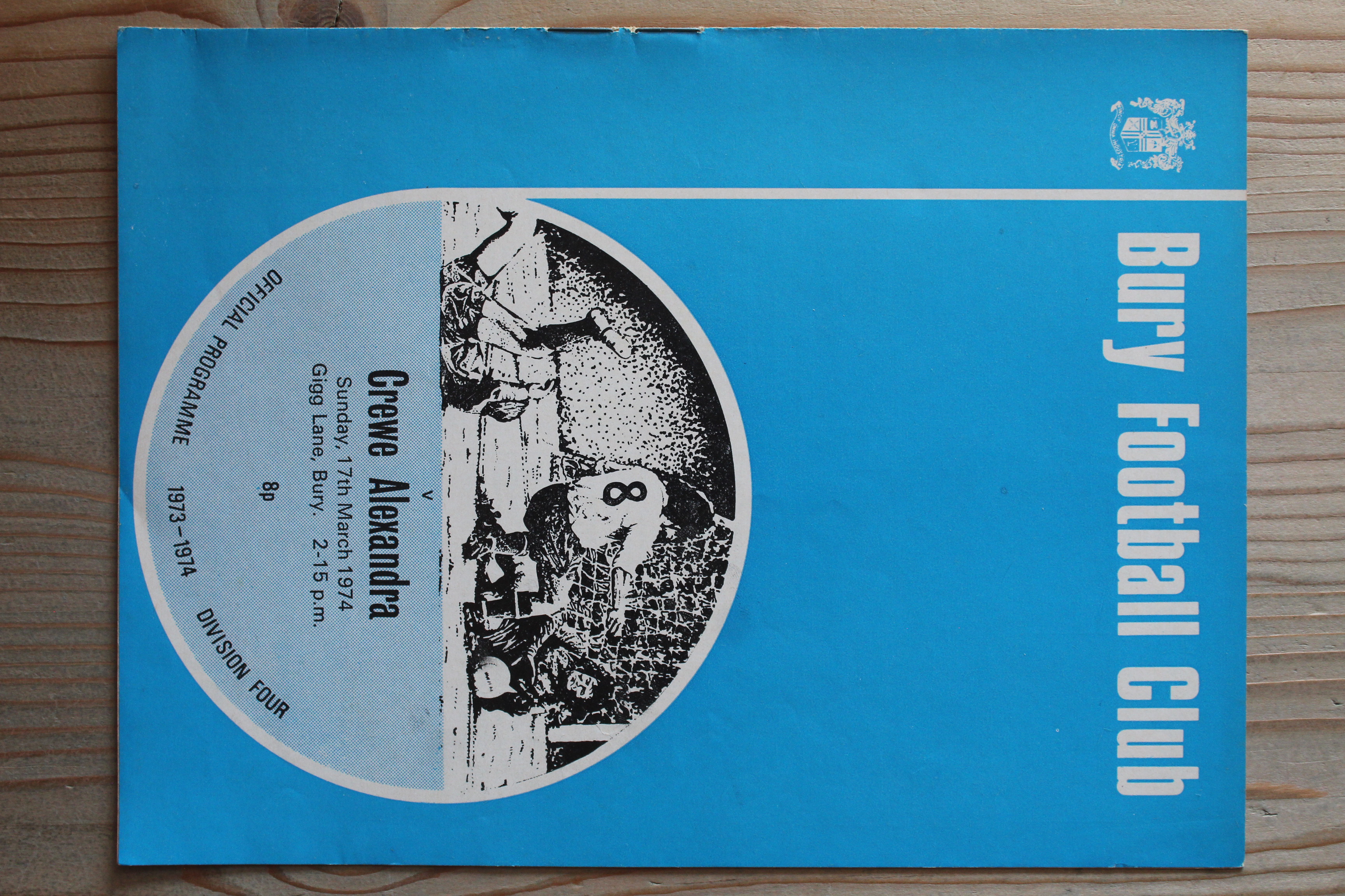 Bury FC v Crewe Alexandra FC