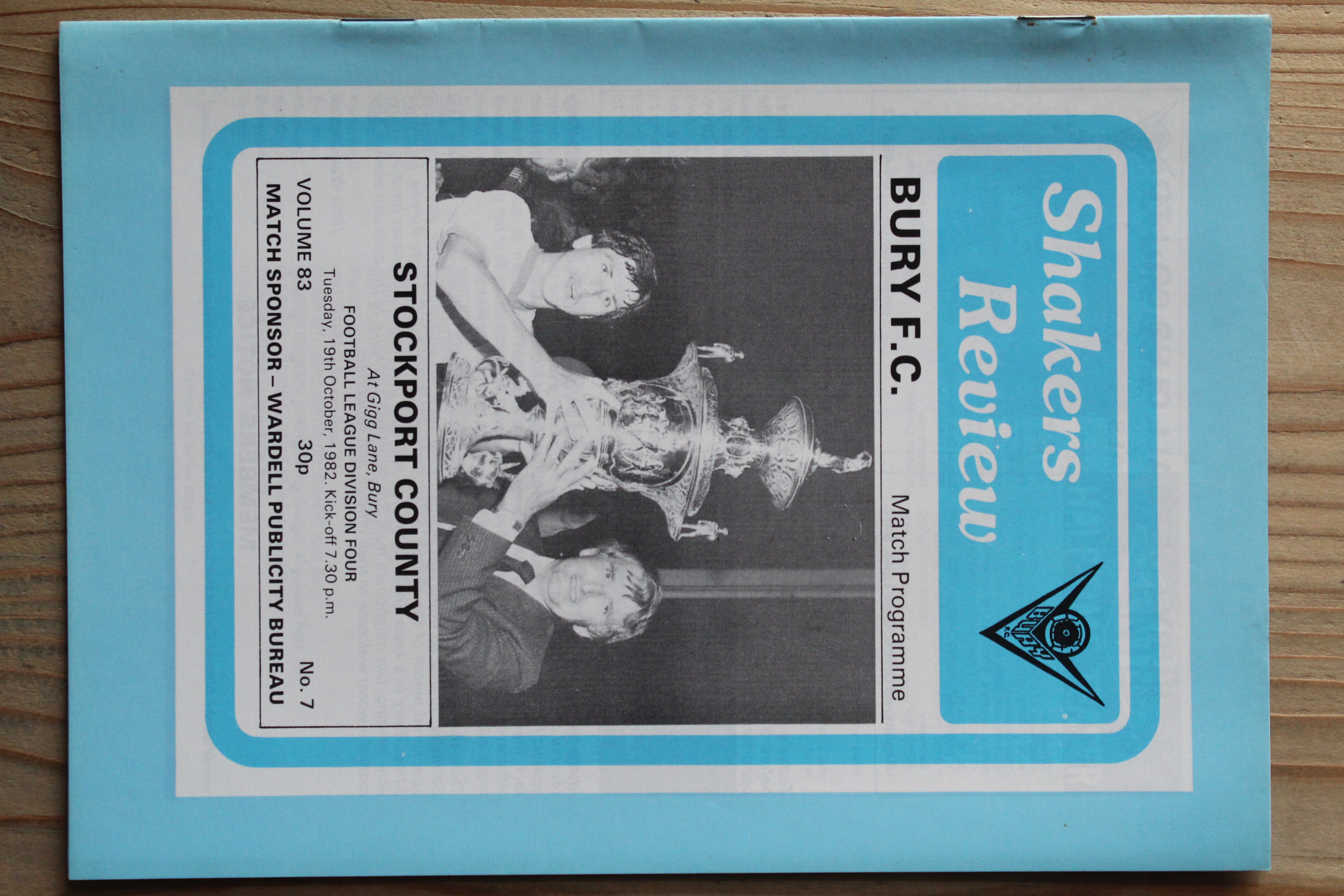 Bury FC v Stockport County FC