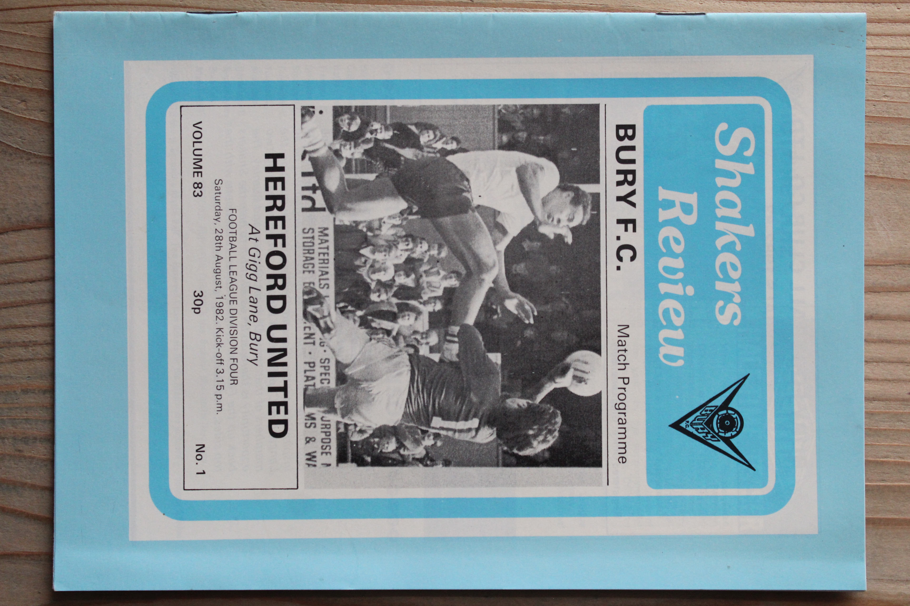 Bury FC v Hereford United