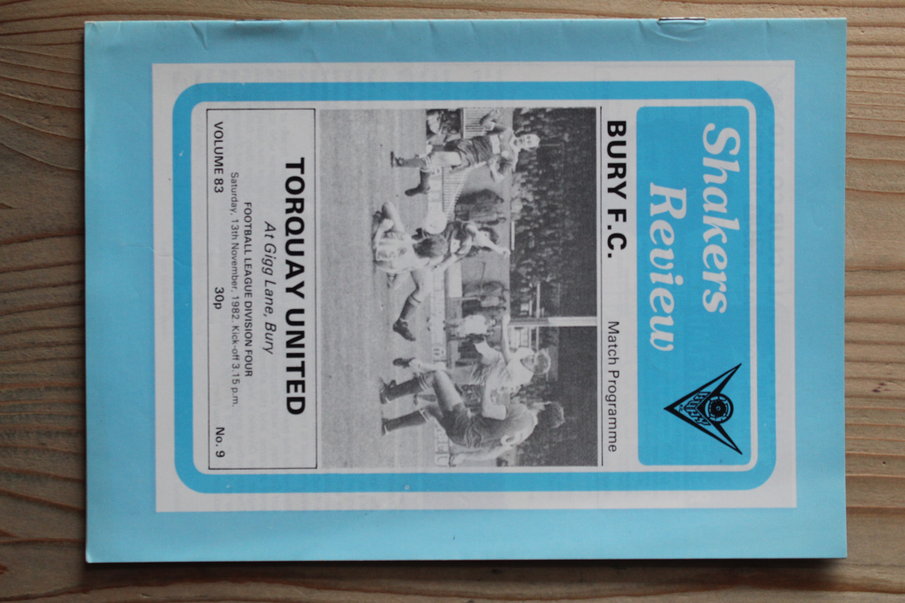 Bury FC v Torquay United FC