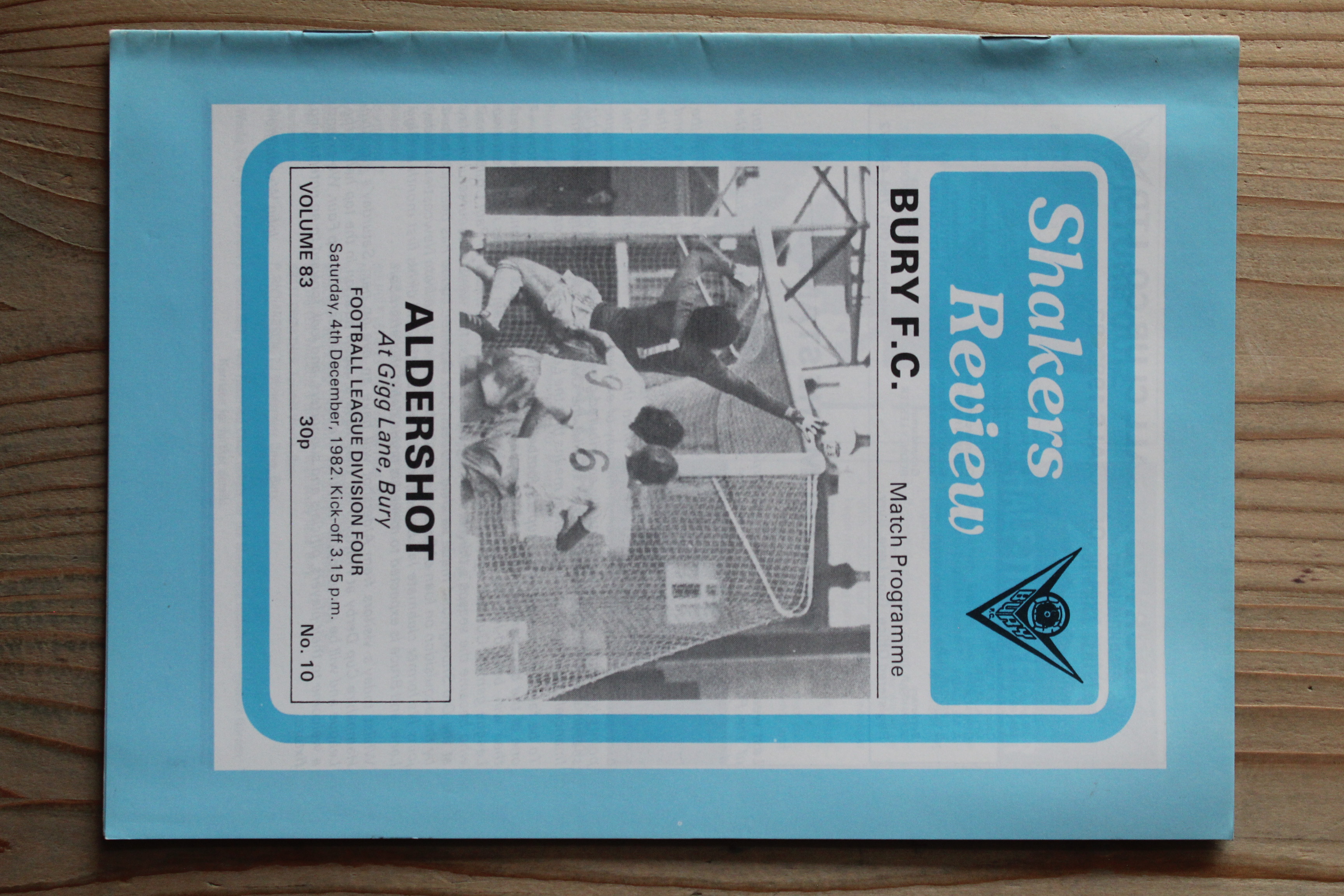 Bury FC v Aldershot F.C
