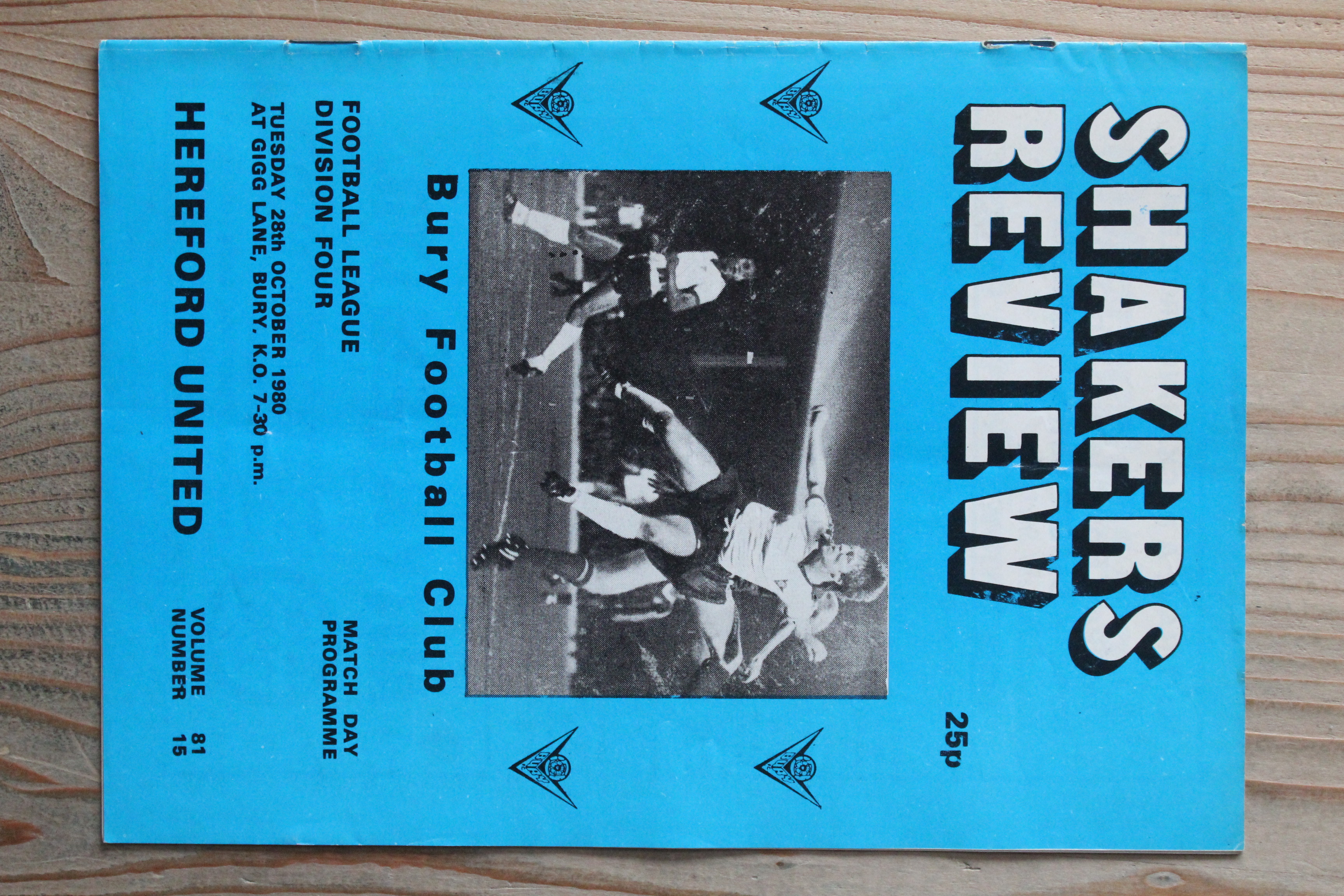 Bury FC v Hereford United