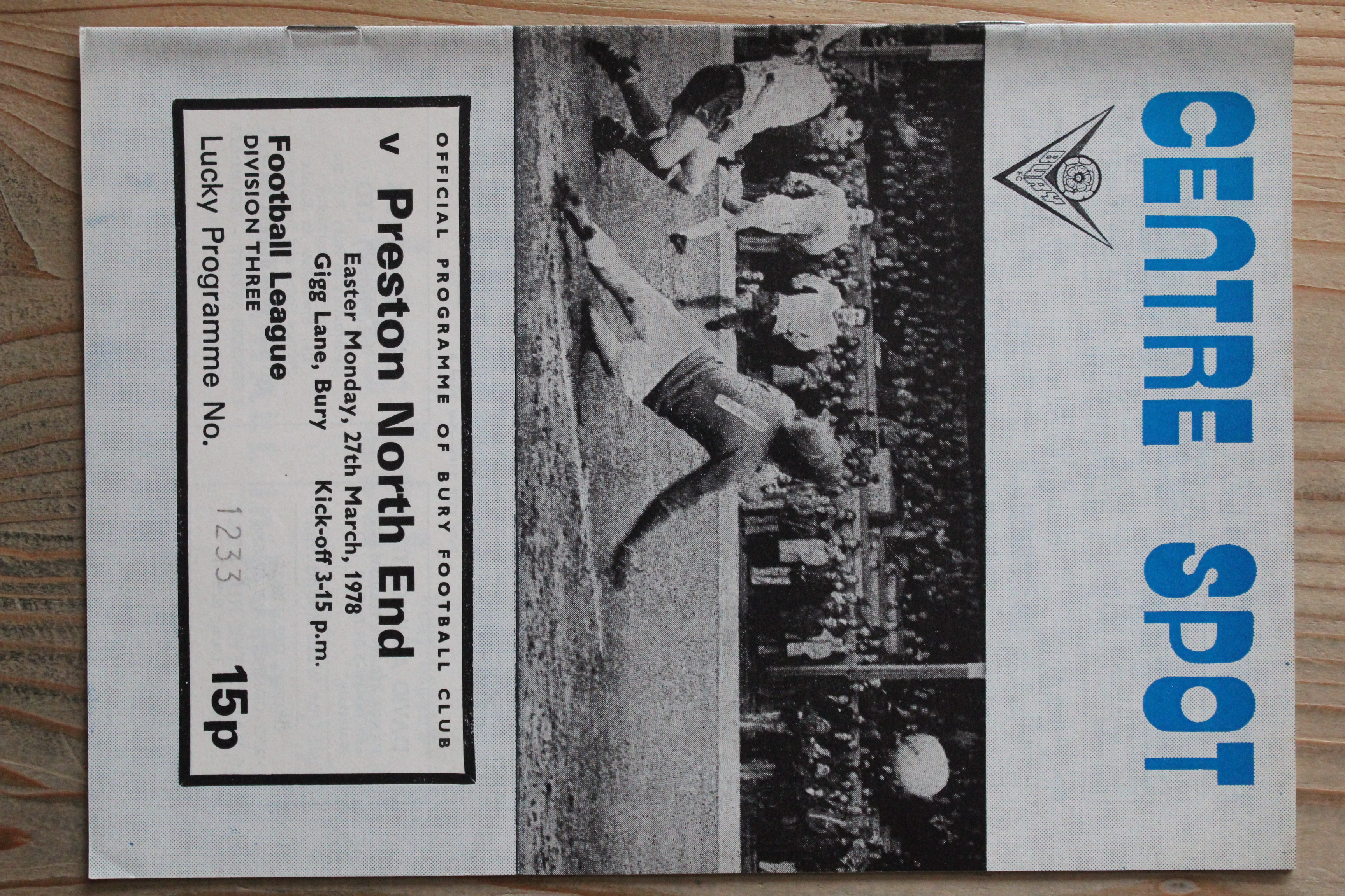 Bury FC v Preston North End FC