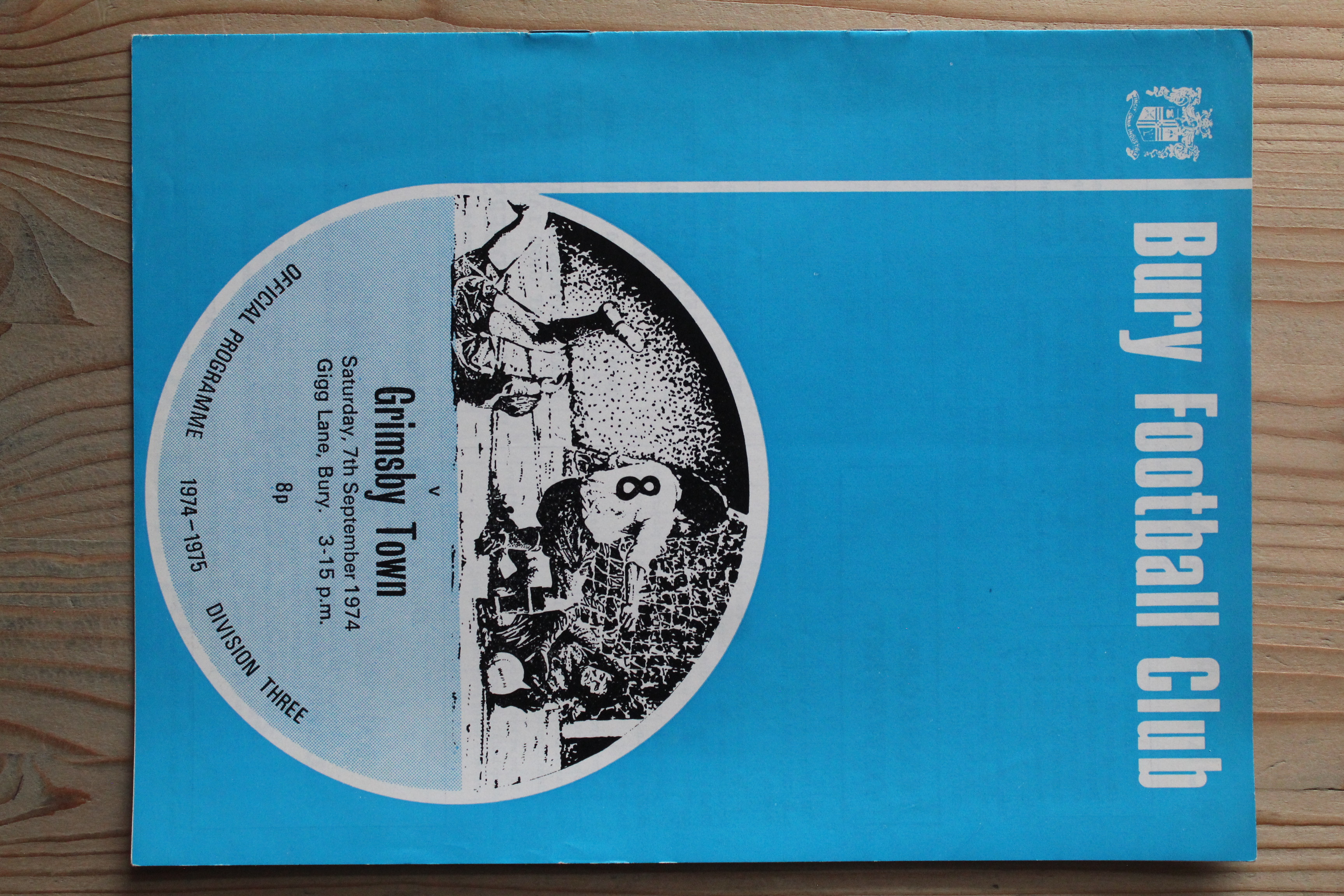 Bury FC v Grimsby Town FC