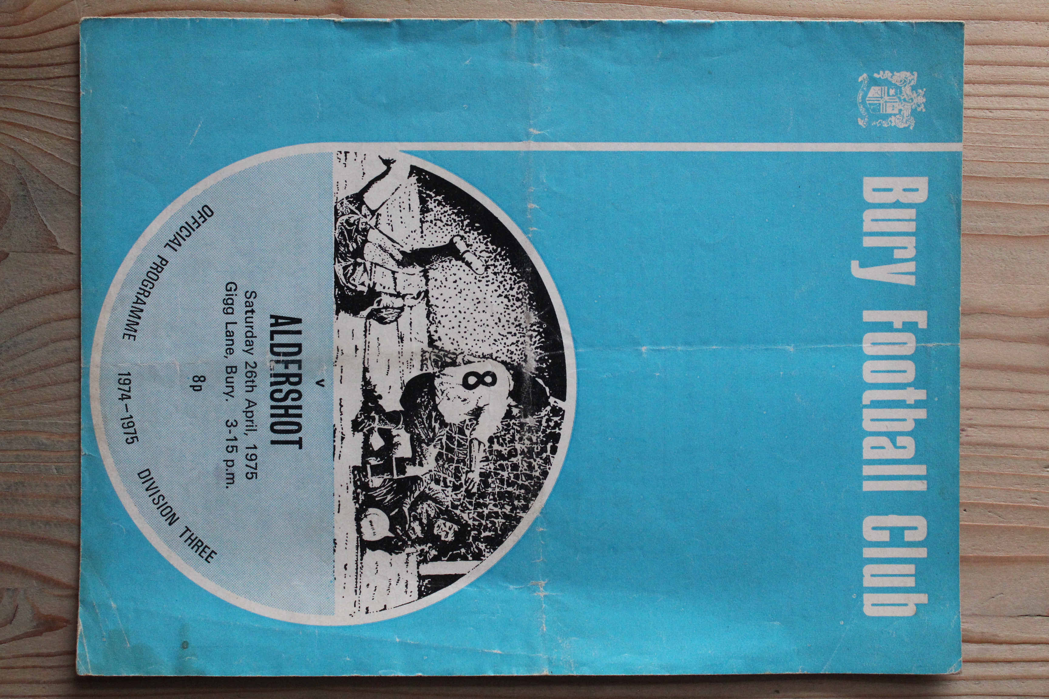 Bury FC v Aldershot F.C