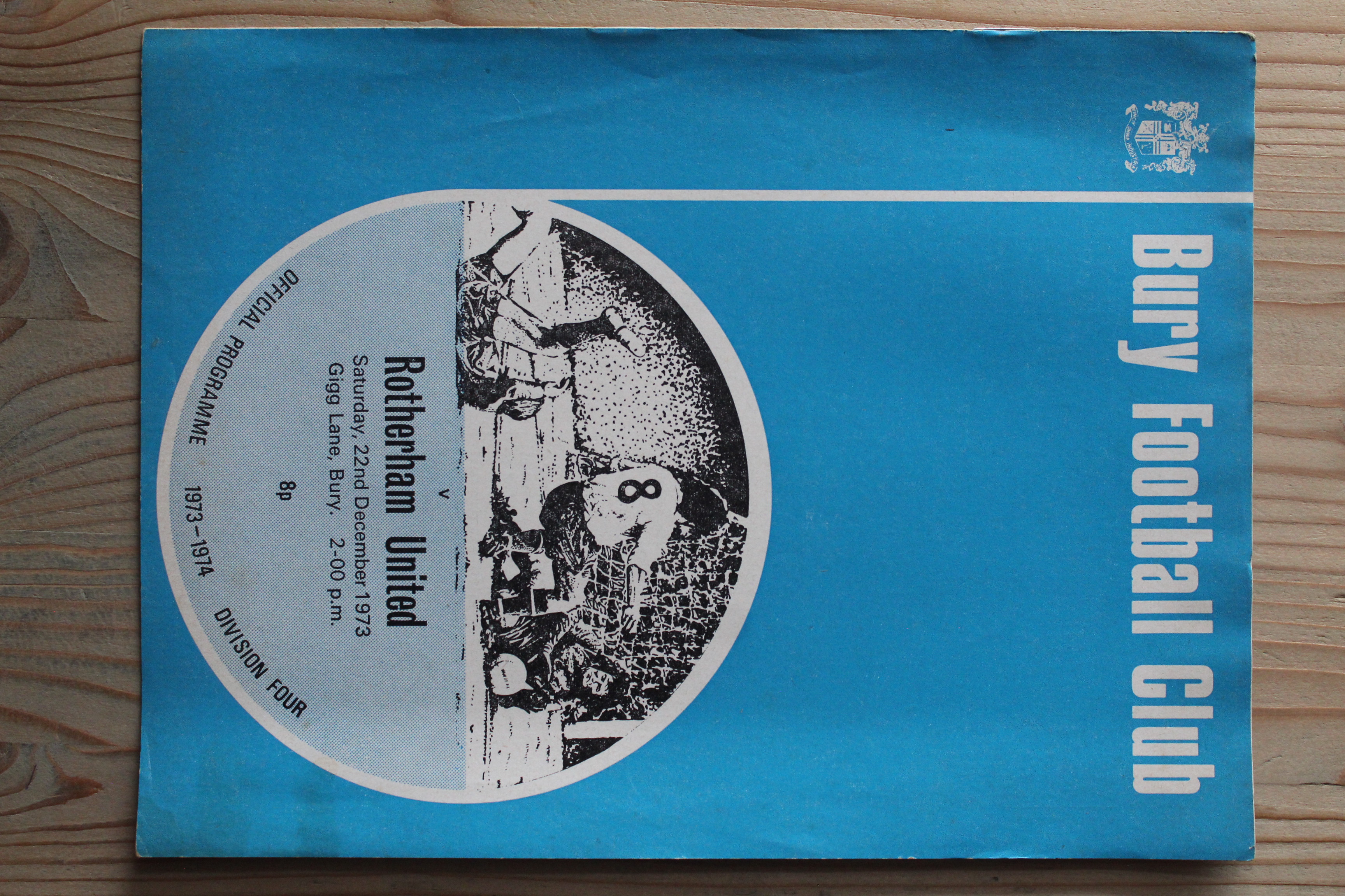 Bury FC v Rotherham United FC