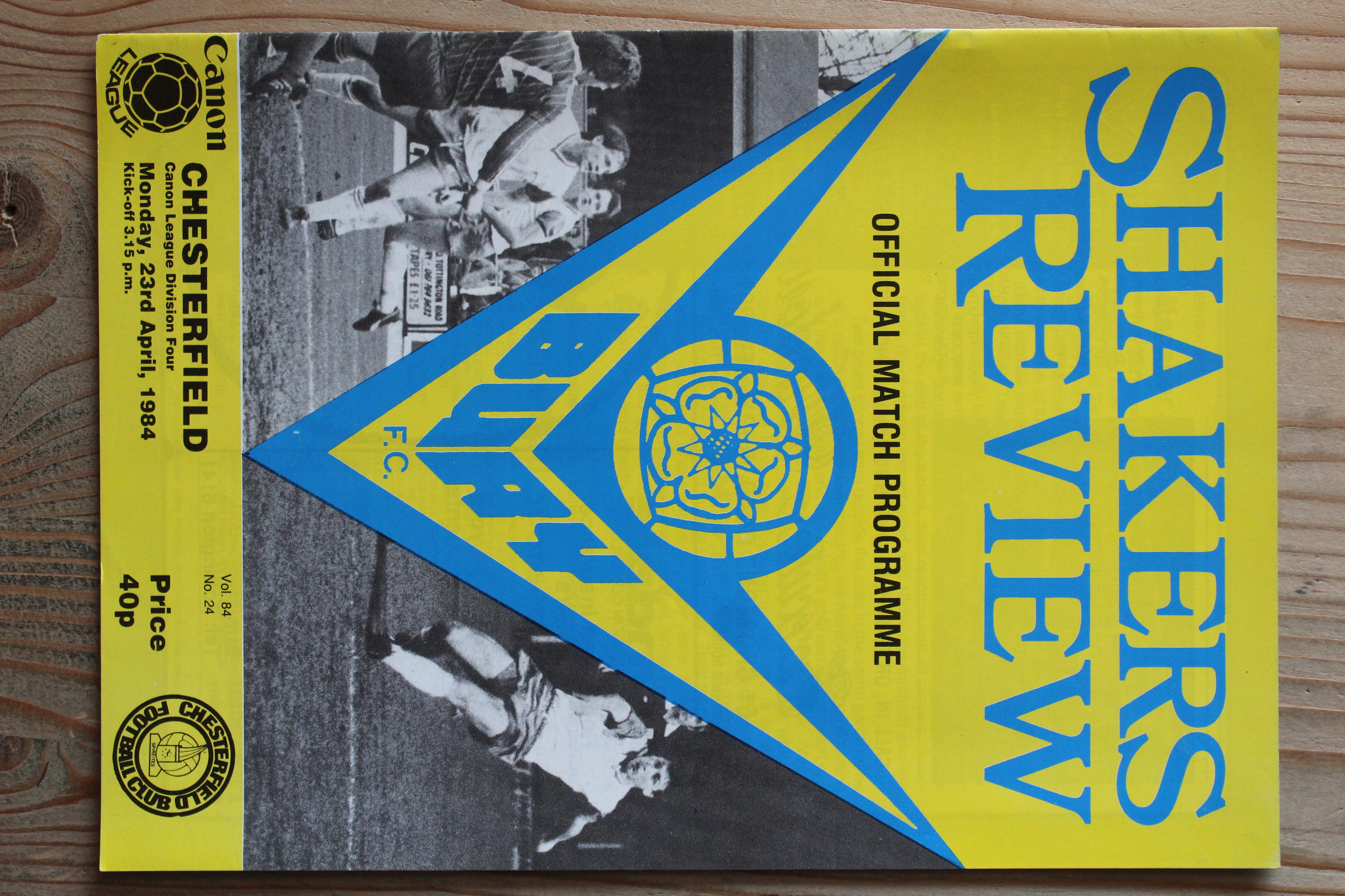 Bury FC v Chesterfield FC