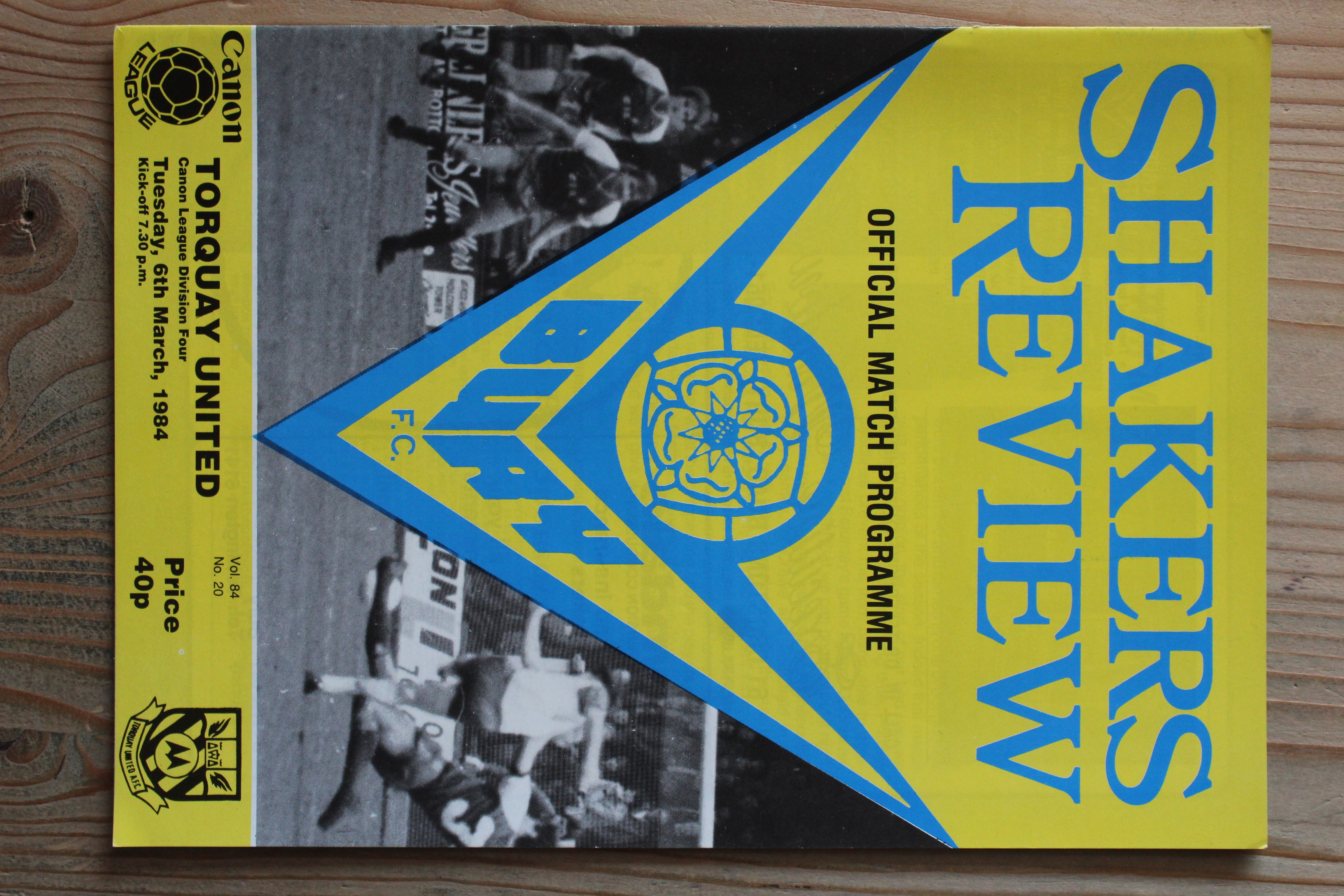 Bury FC v Torquay United FC