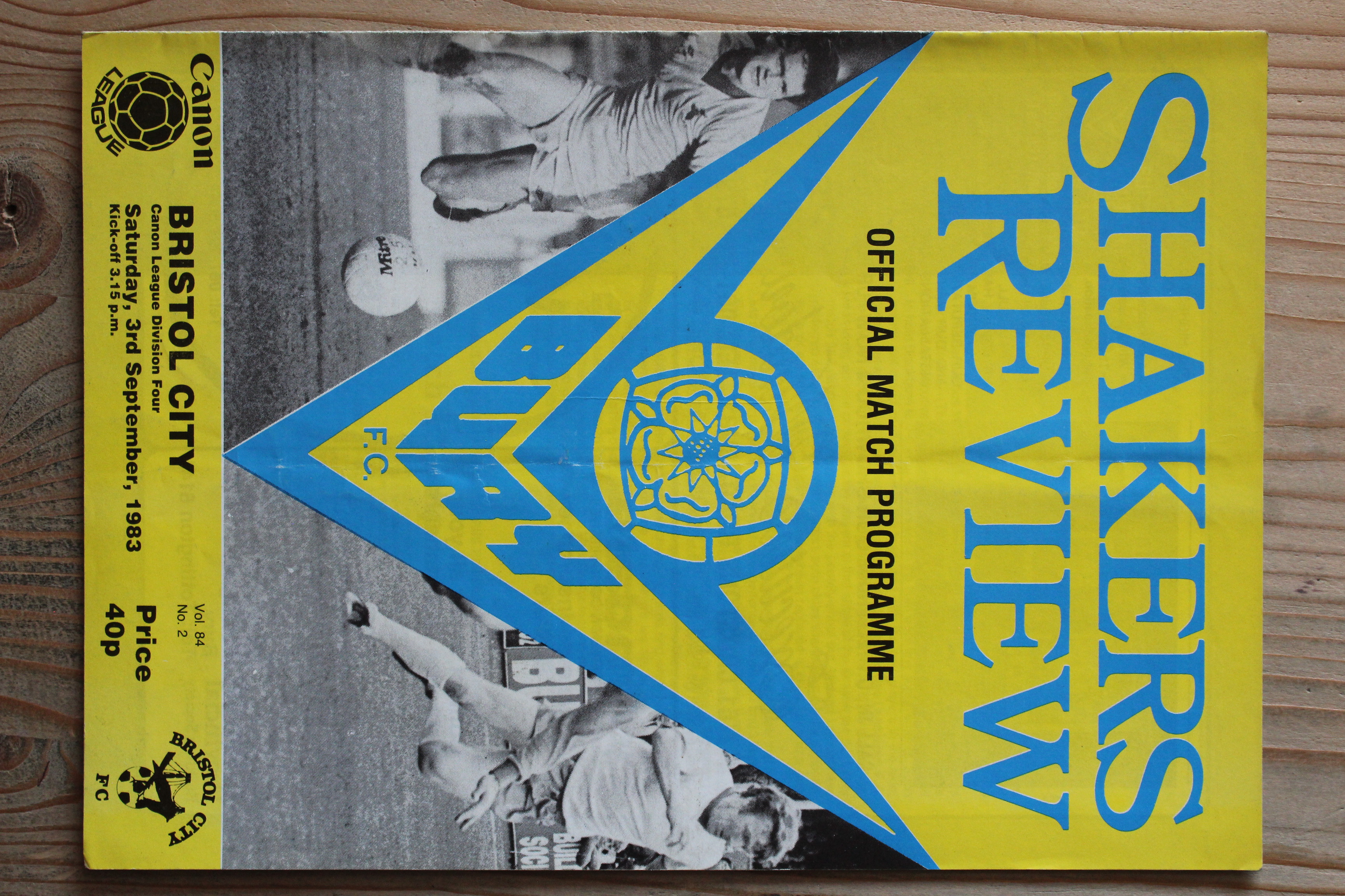 Bury FC v Bristol City FC