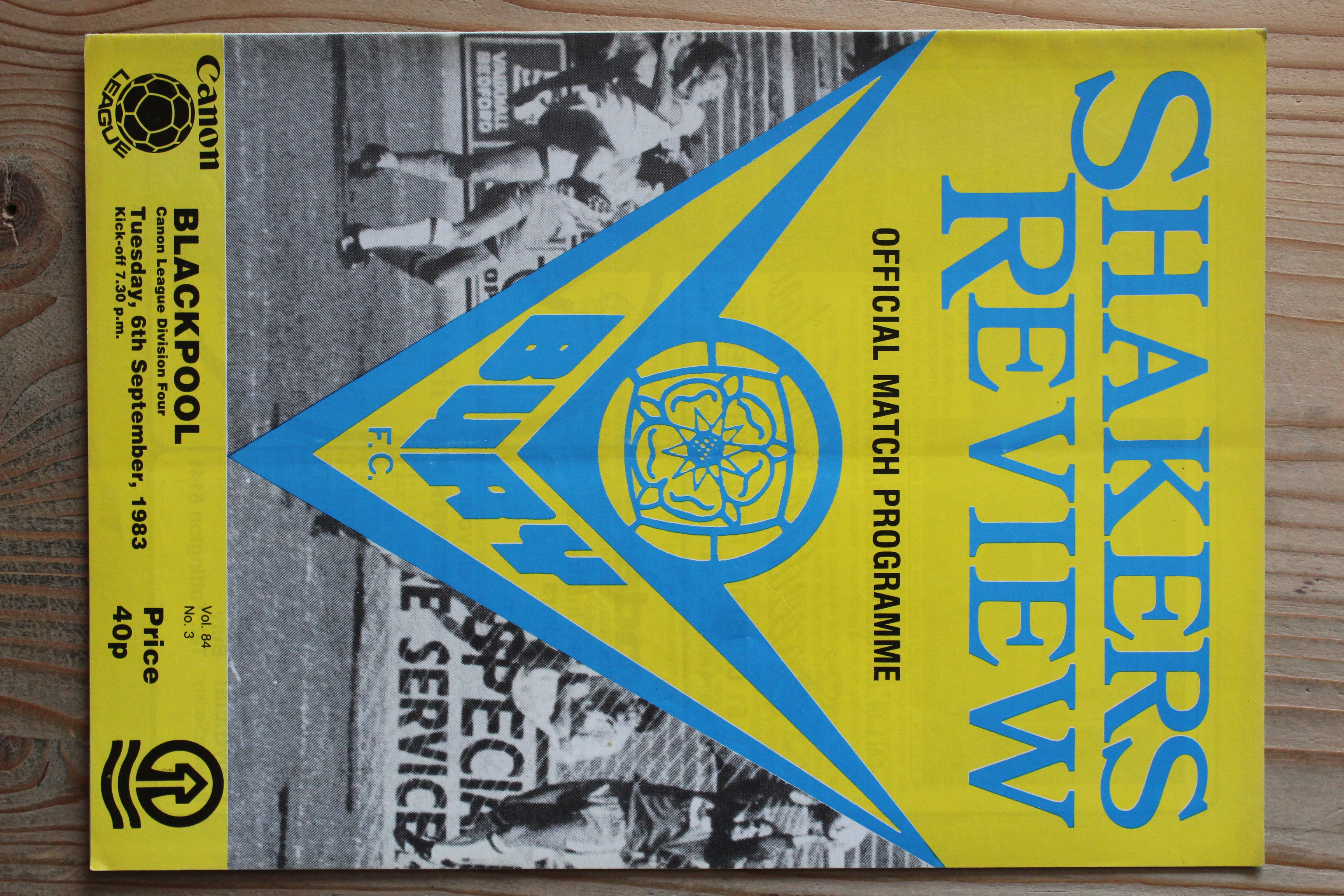 Bury FC v Blackpool FC