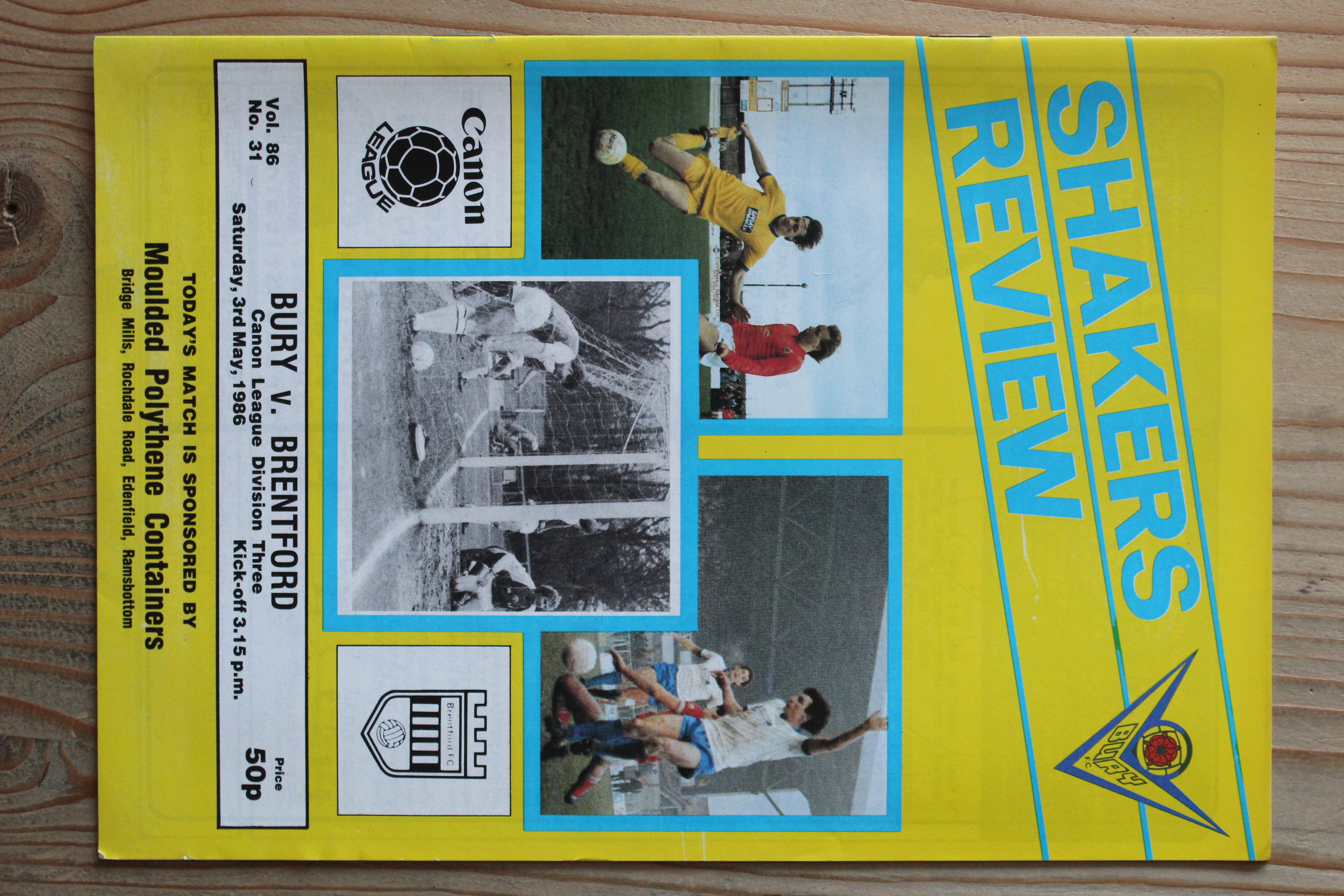 Bury FC v Brentford FC