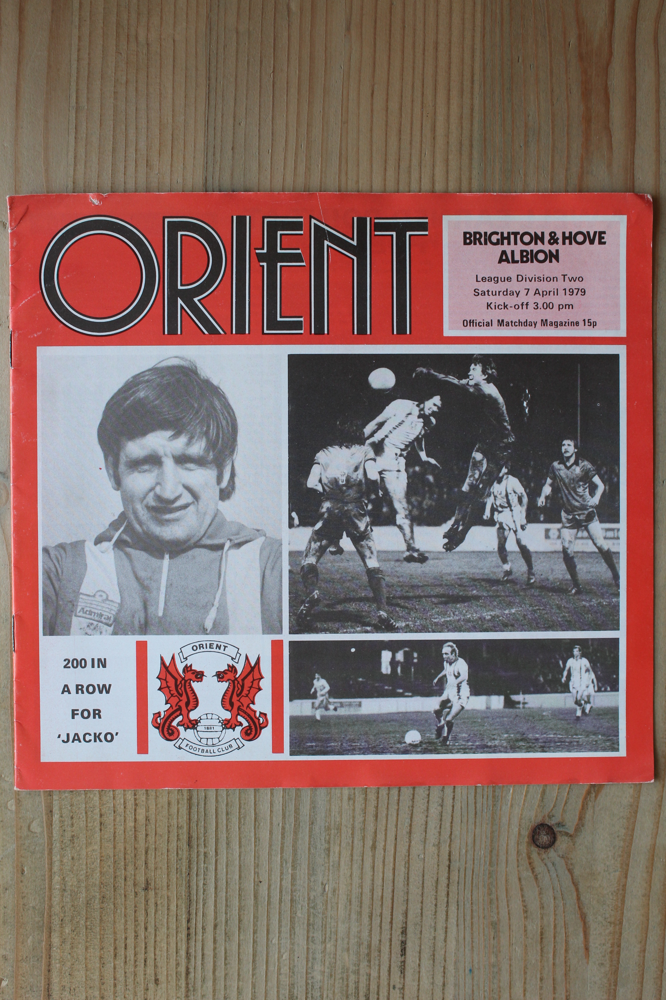 Orient v Brighton & Hove Albion FC