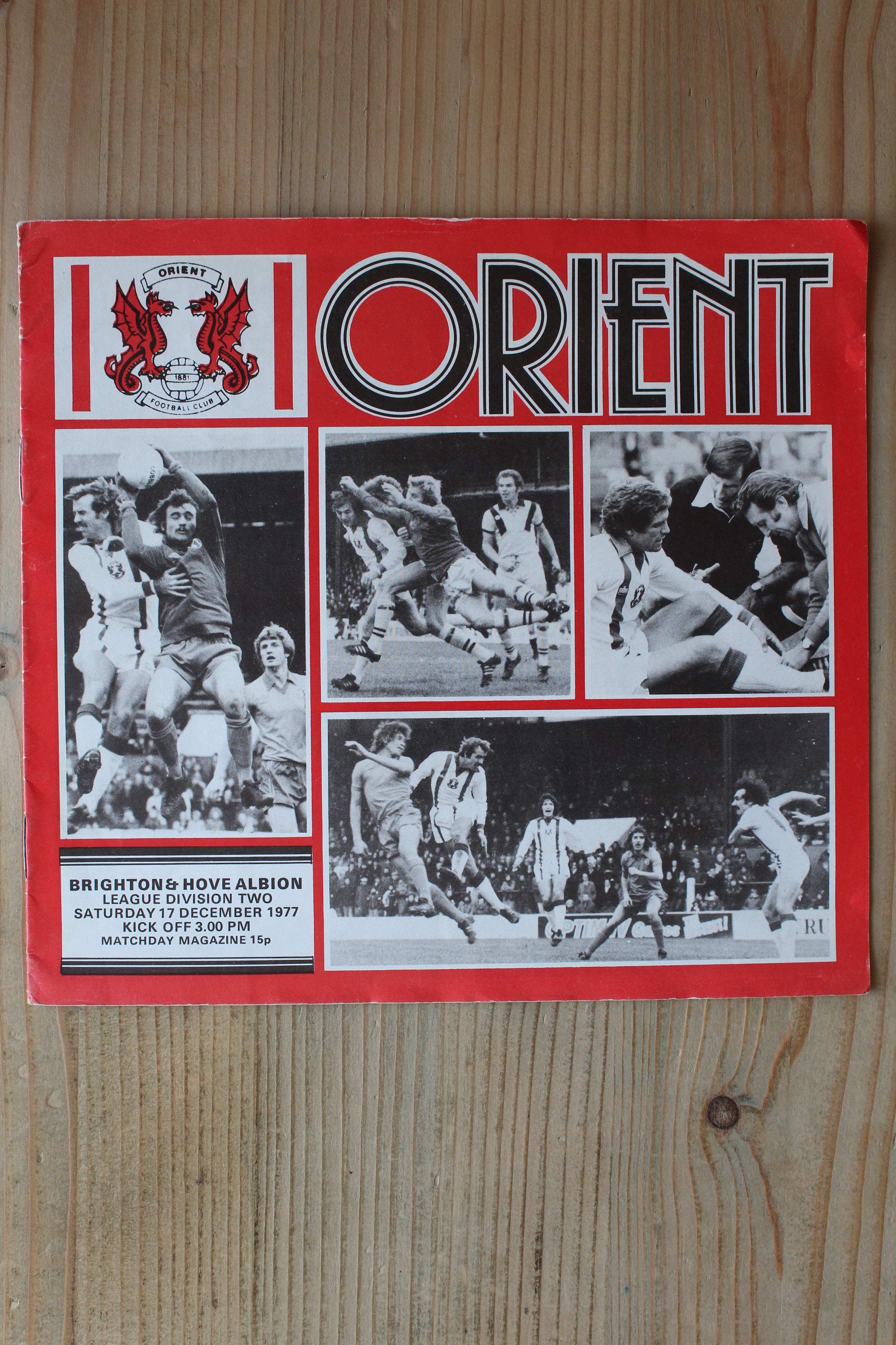 Orient v Brighton & Hove Albion FC