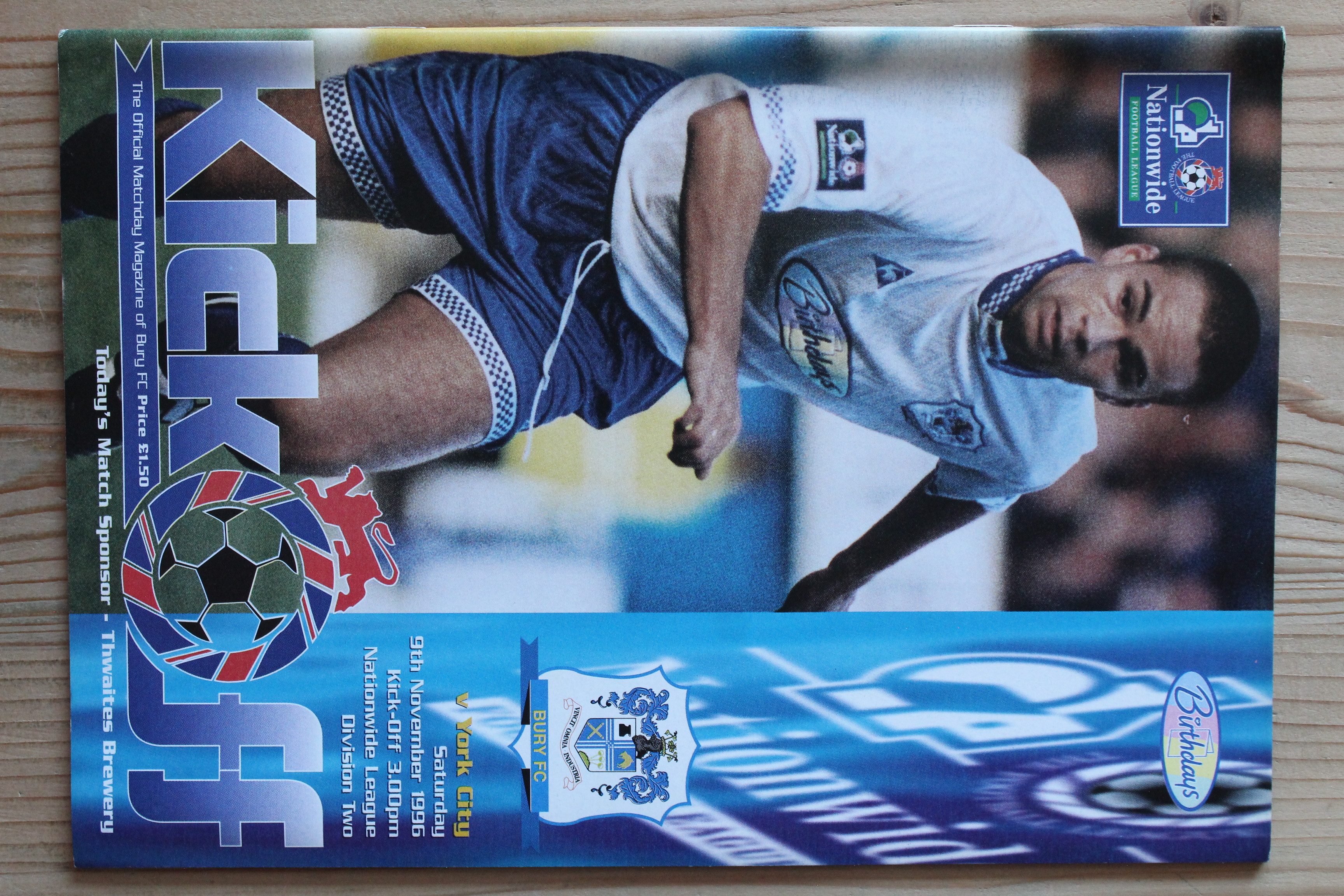 Bury FC v York City FC