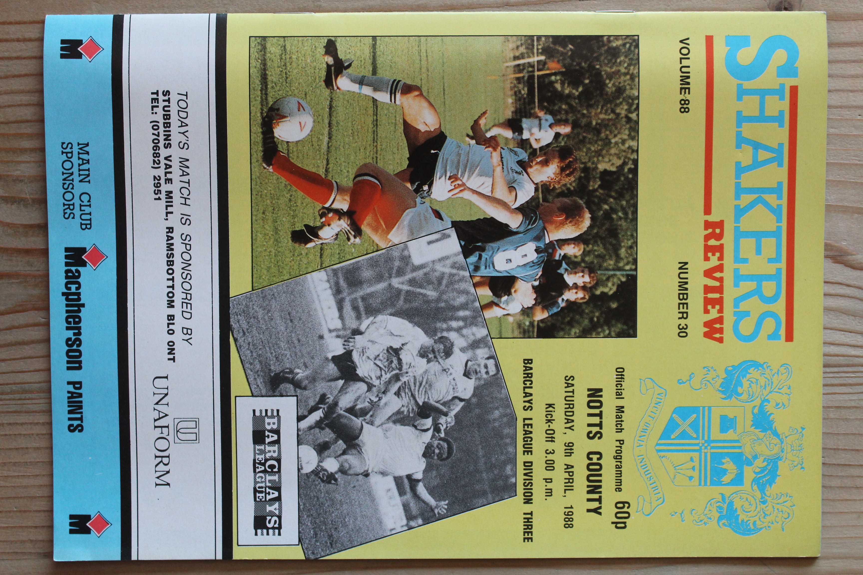 Bury FC v Notts County FC