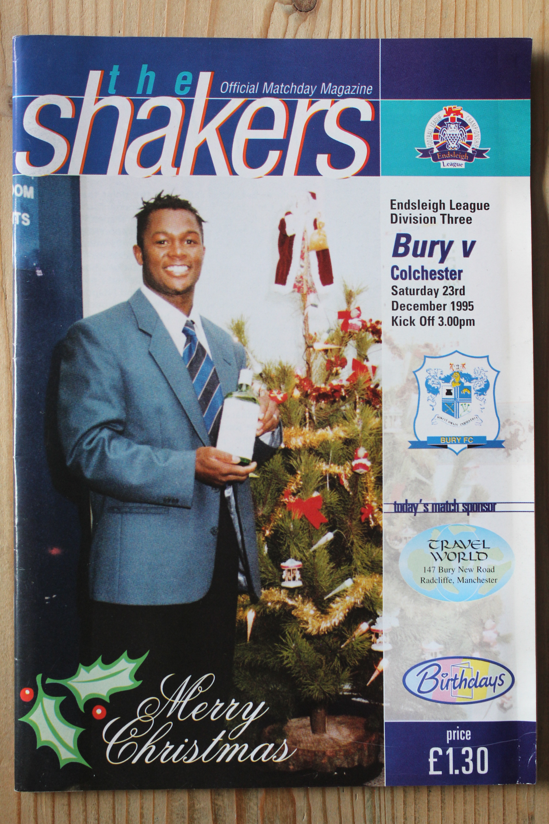 Bury FC v Colchester United FC