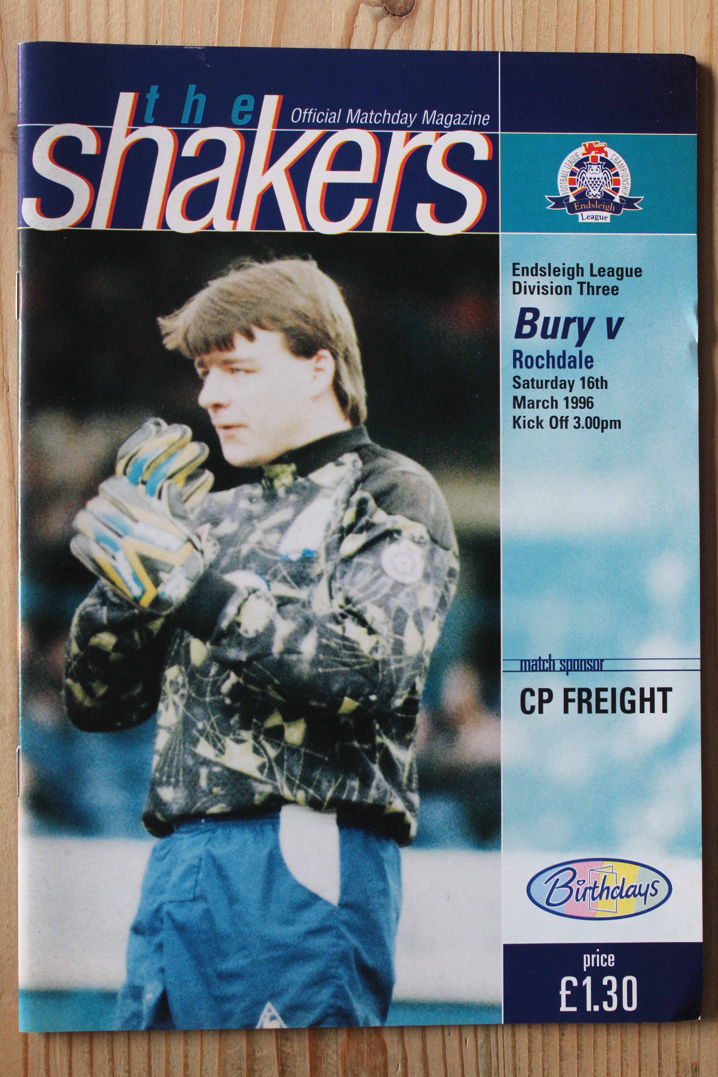 Bury FC v Rochdale FC