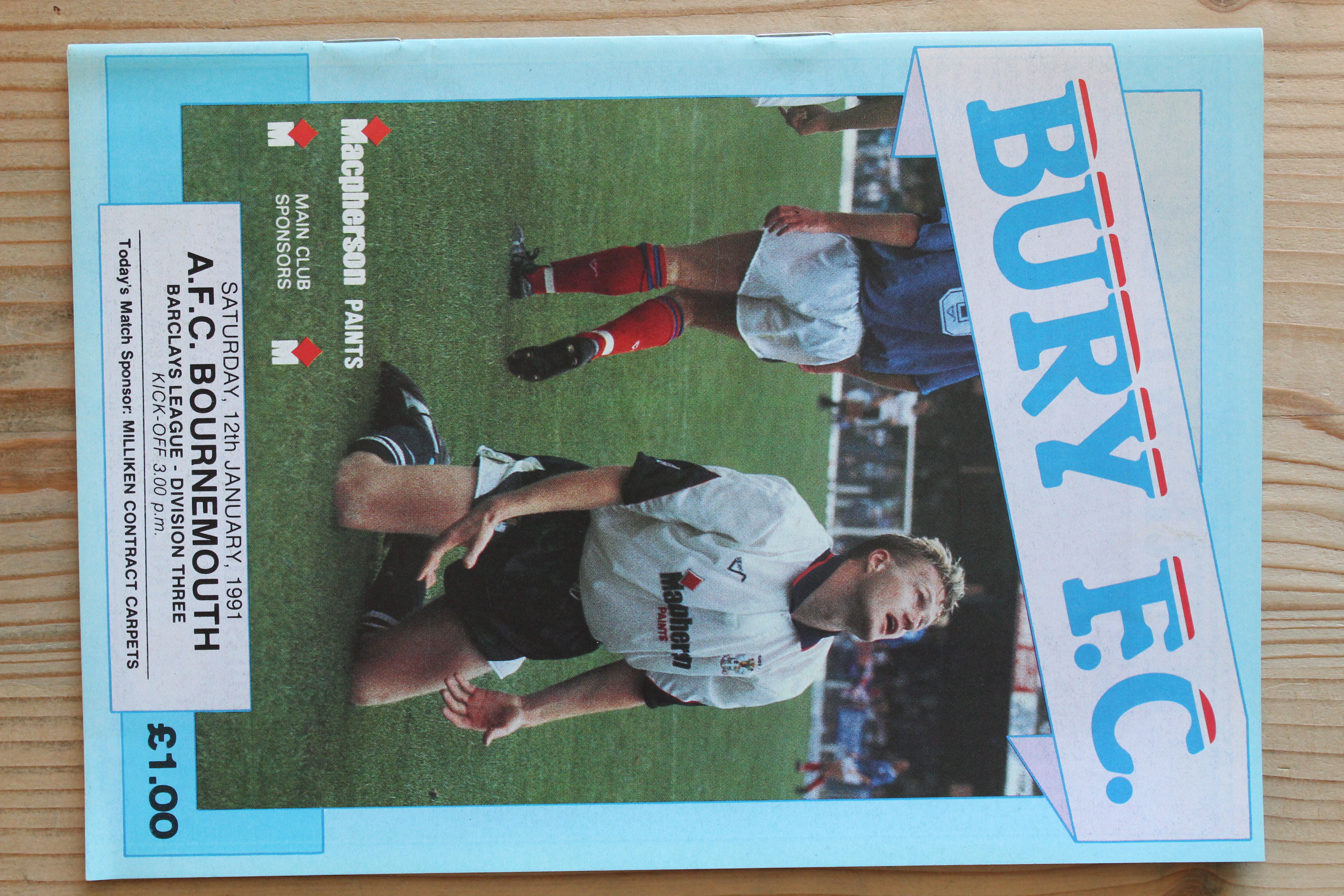 Bury FC v AFC Bournemouth