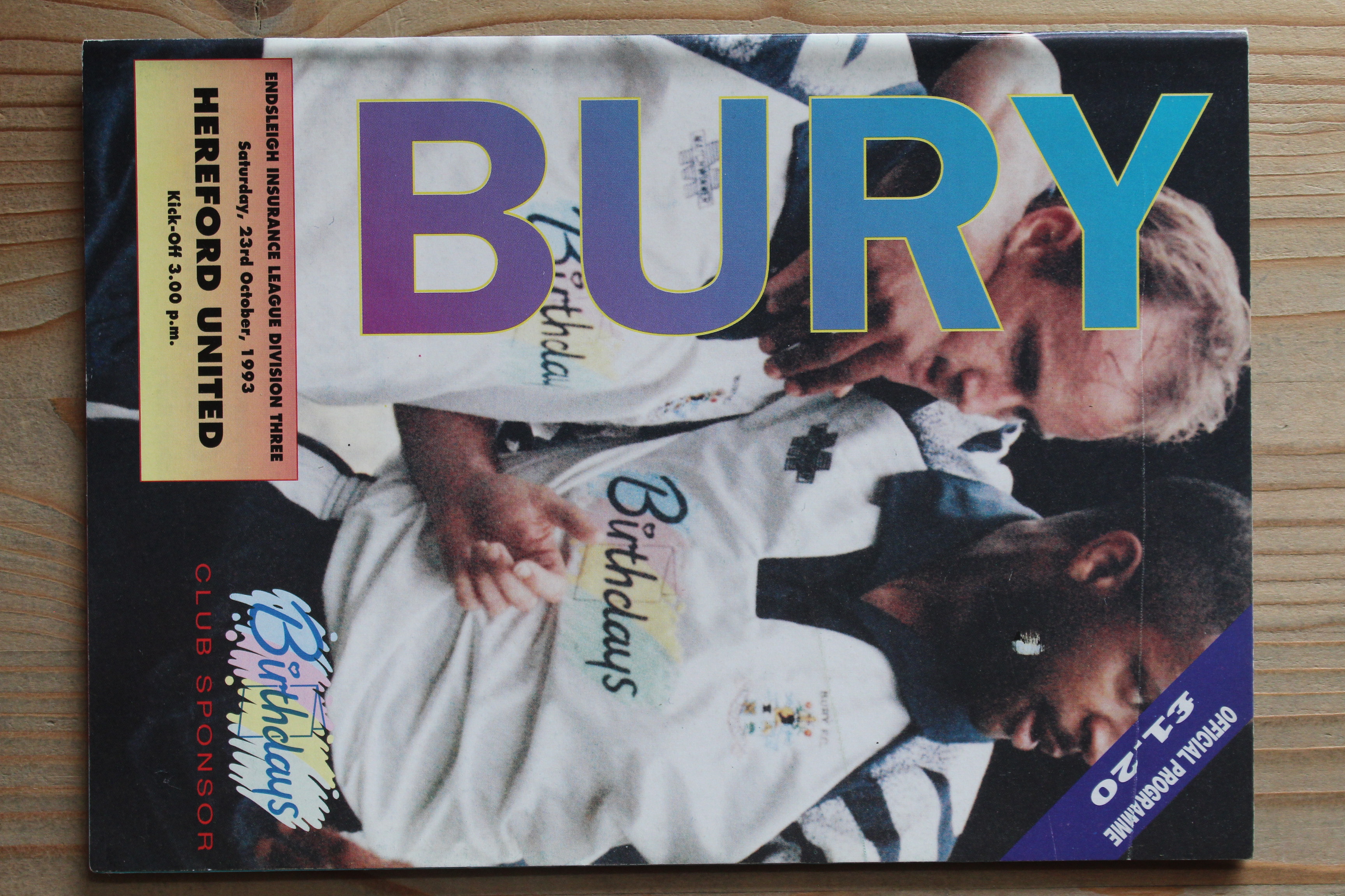 Bury FC v Hereford United