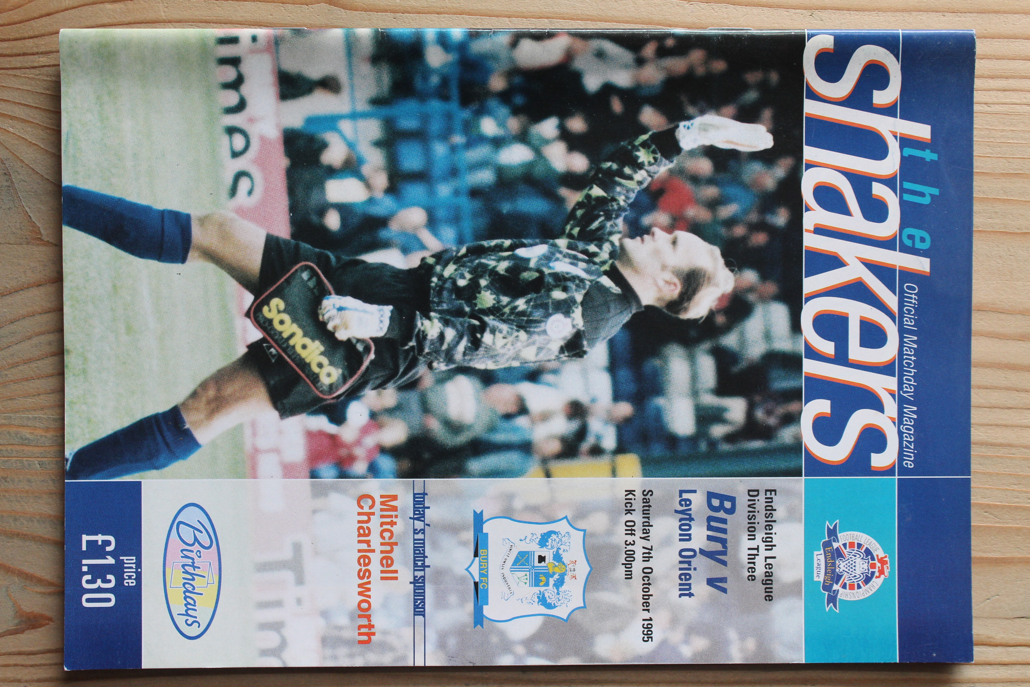 Bury FC v Leyton Orient FC